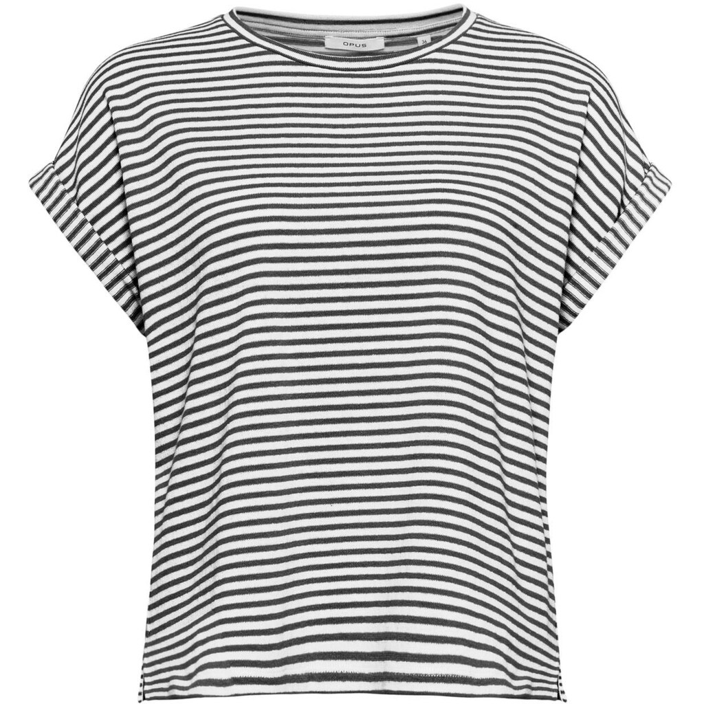 OPUS T-Shirt »Sipay«, im sommerlichen Streifenmuster