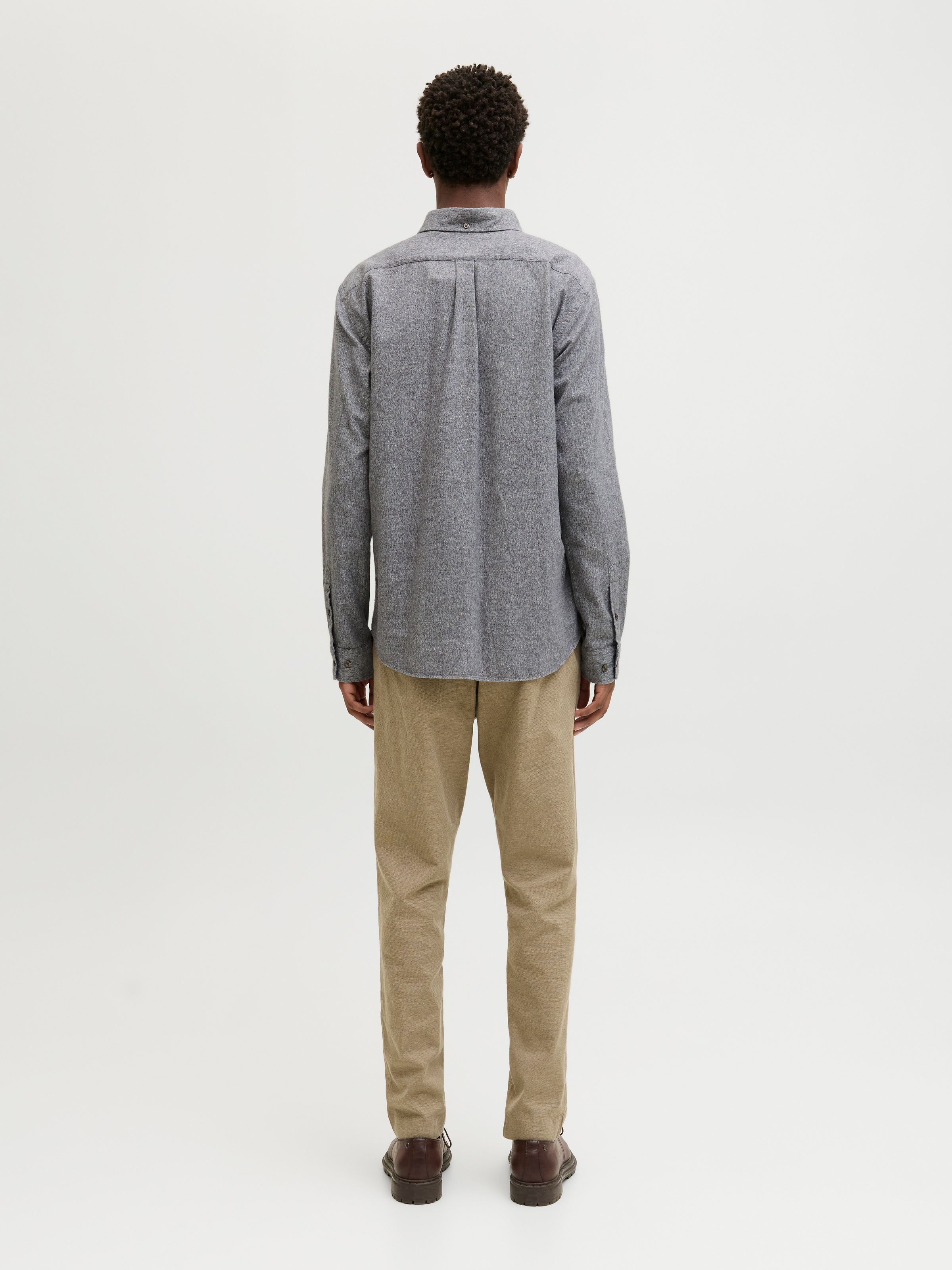 Jack & Jones Langarmhemd »JPRBLUBARKLEY FLANNEL X-MAS L/S SHIRT CH«