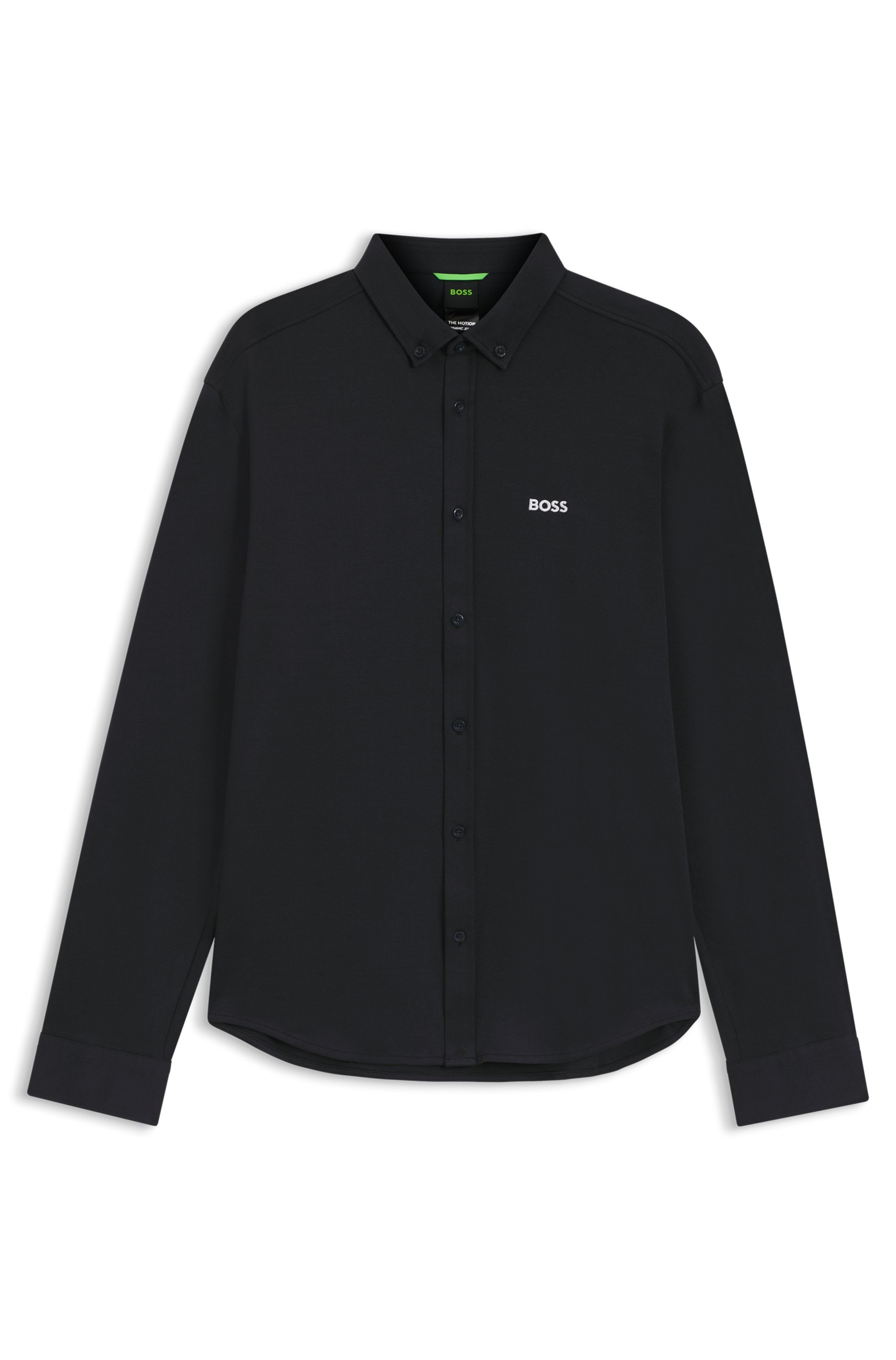 BOSS GREEN Langarmhemd »B MOTION L« mit Logo-Druck
