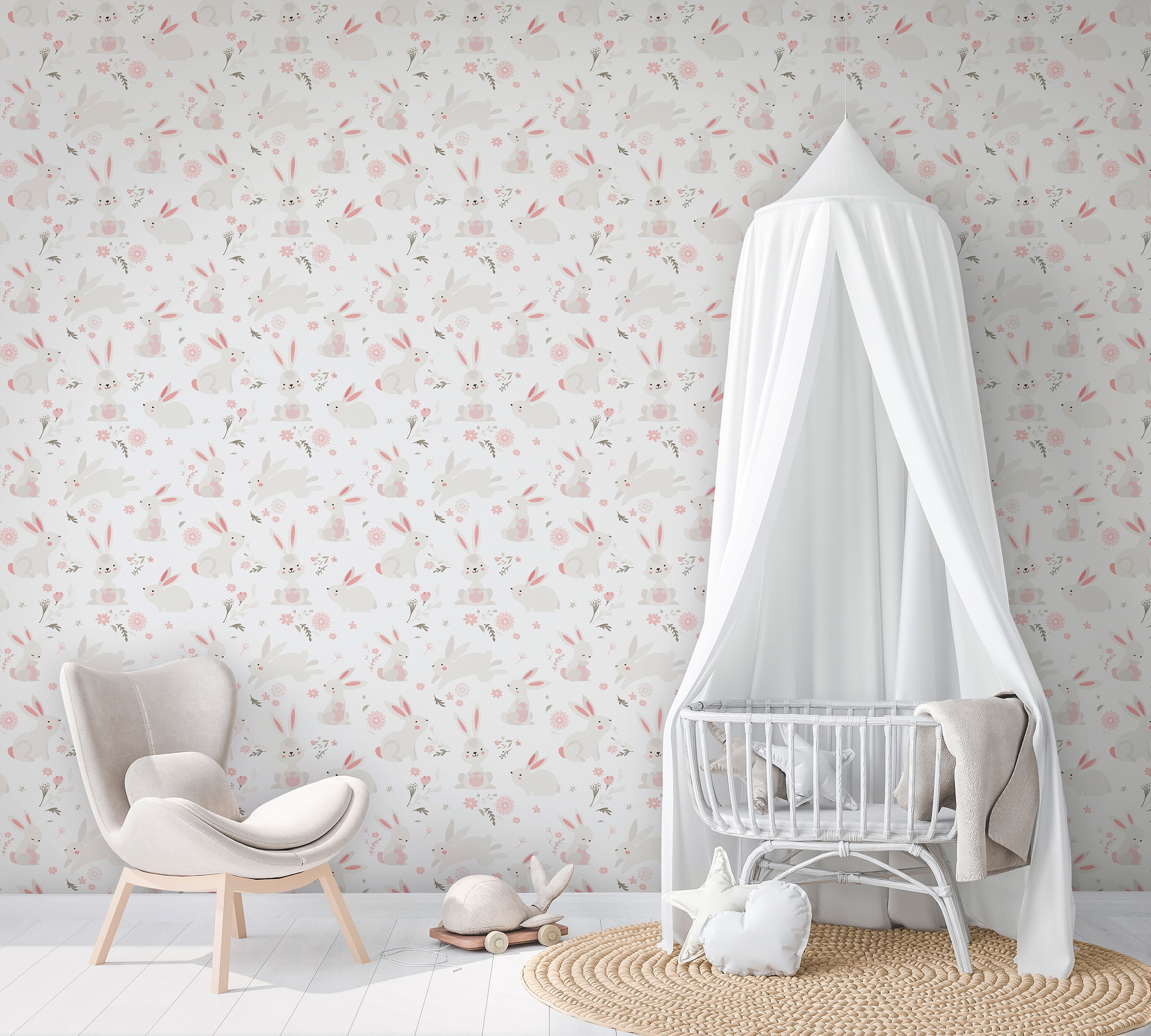 Marburg Kindertapete, Motiv-matt, Tiere, moderne Tapete für Wohnzimmer Schlafzimmer Küche