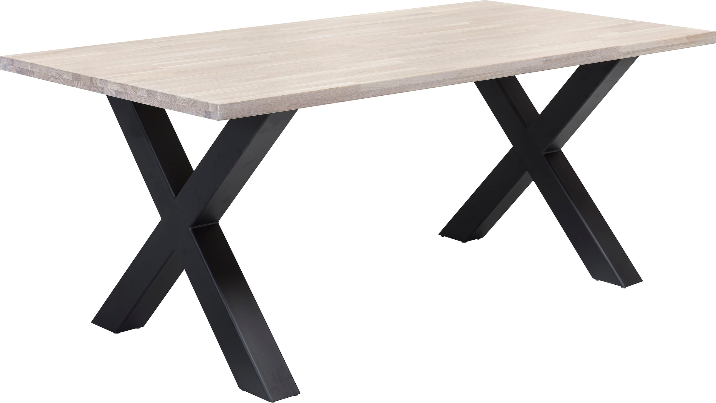 Hammel Furniture Esstisch »Basic by Hammel Avion«, 220(310)x100 cm, Tischplatte  aus Melamin und Gestell in Eiche auf Rechnung kaufen | Esstische
