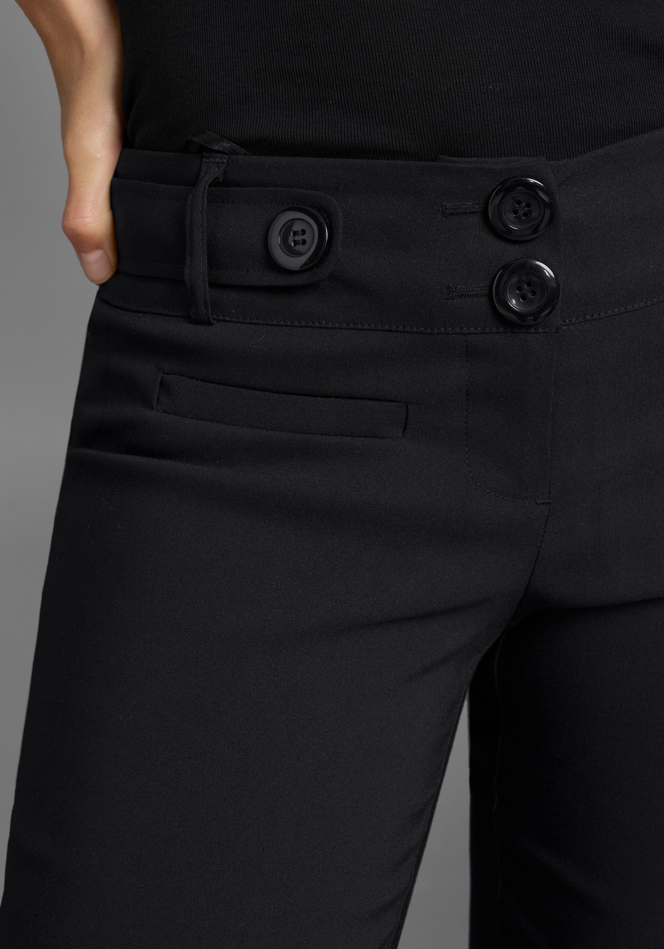 Melrose Anzughose, in Bootcut-Form
