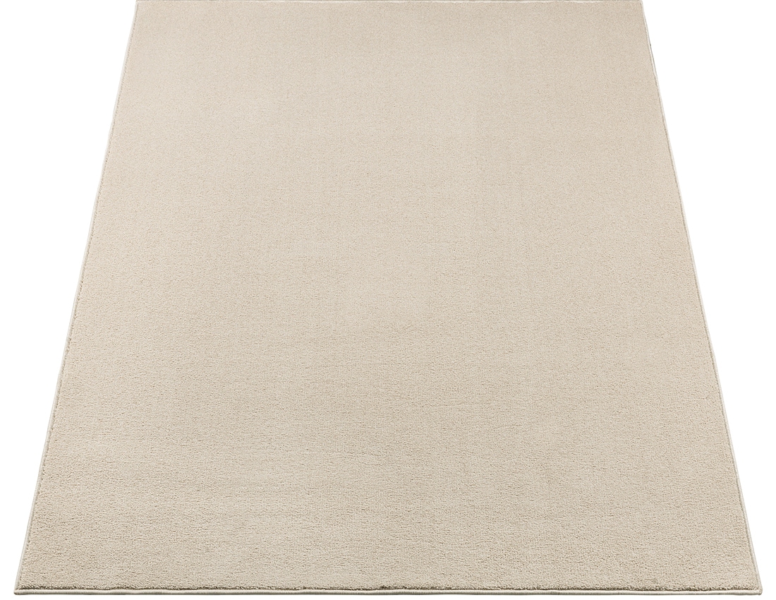 the carpet Teppich »Suez«, rechteckig, 14 mm Höhe, weicher Wohnzimmer Teppich Anti-Rutsch Rücken