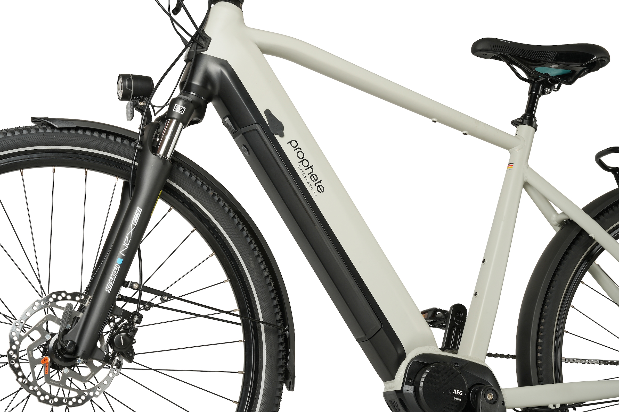 Prophete »Entdecker 5.0« 10 Gang Shimano Deore Schaltwerk Kettenschaltung Mittelmotor 250 W Pedelec, Elektrofahrrad für Herren