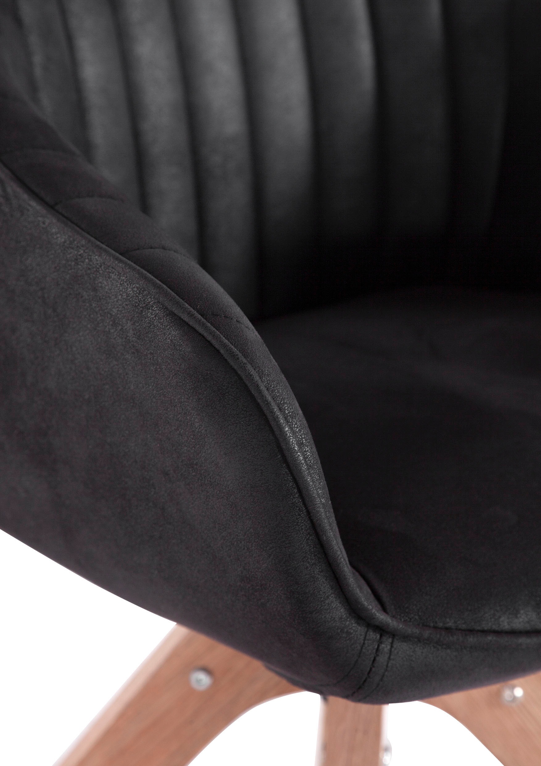 Gutmann Factory Esszimmerstuhl »Chill«, Polyester, Esszimmerstuhl, Armlehnstuhl mit bequemer Polsterung
