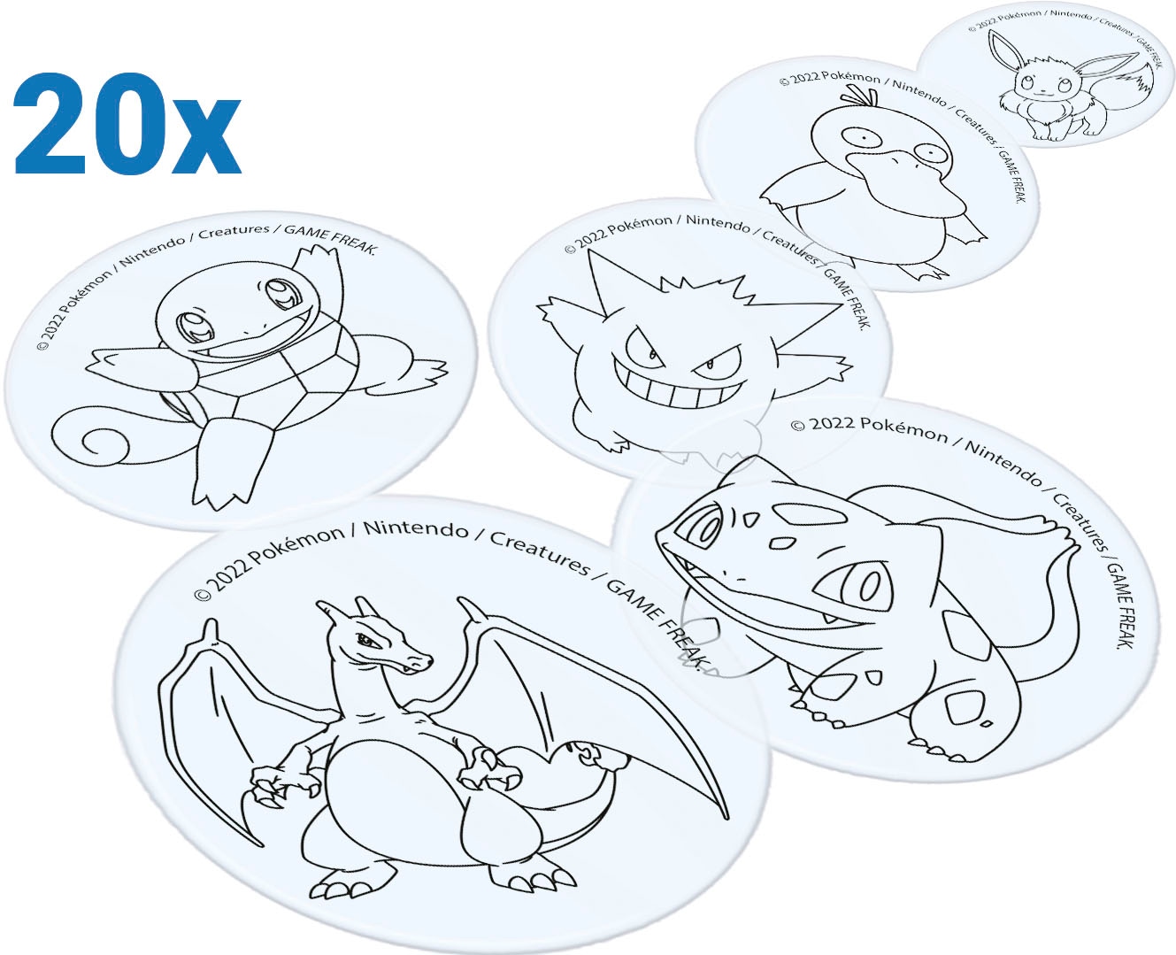 Ravensburger Malvorlage »XOOMY® Pokémon Refill« Made in Europe