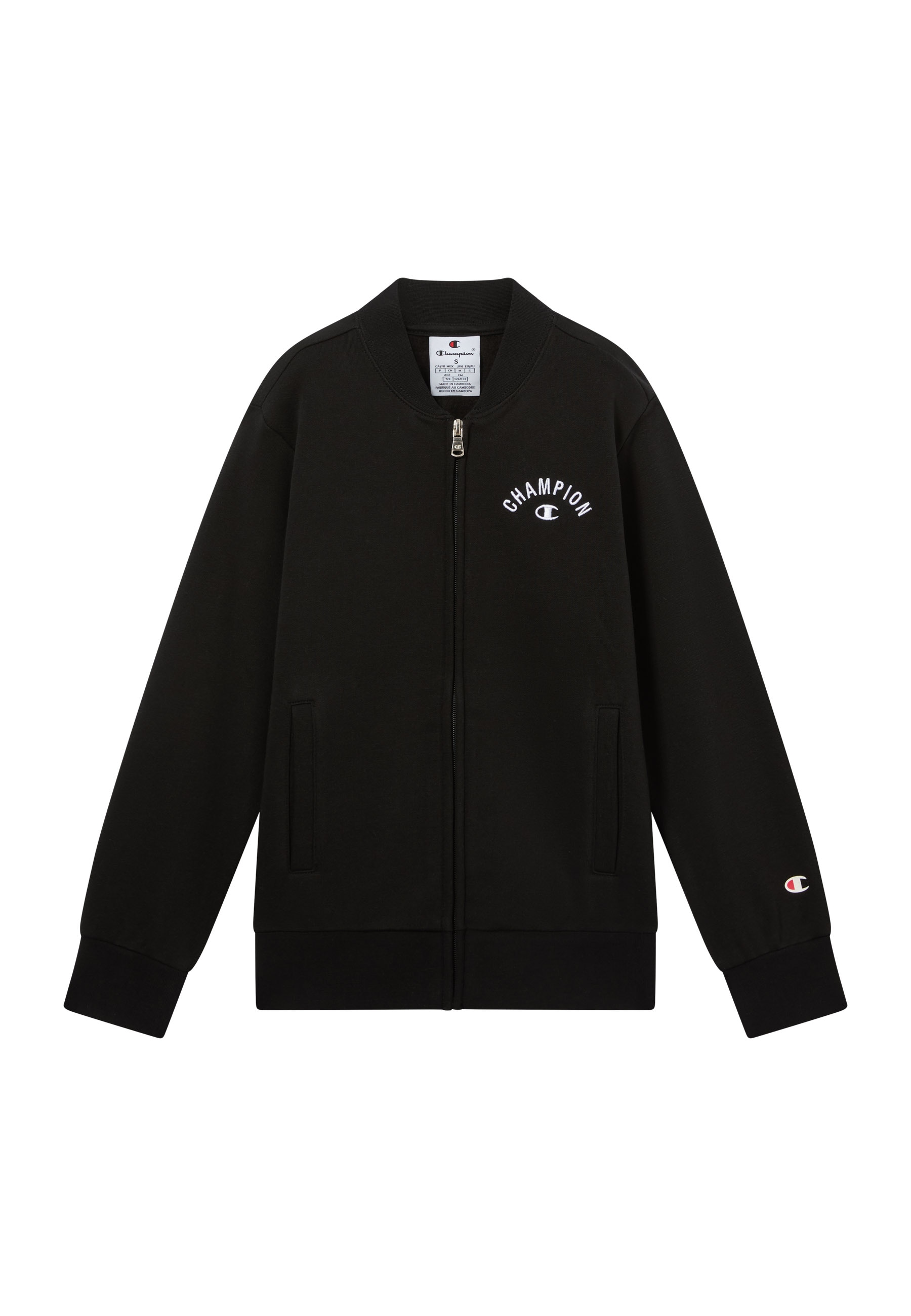 Champion Sweatjacke 1 Stk. mit durchgehendem Reißverschluss, aus Baumwolle und Polyester