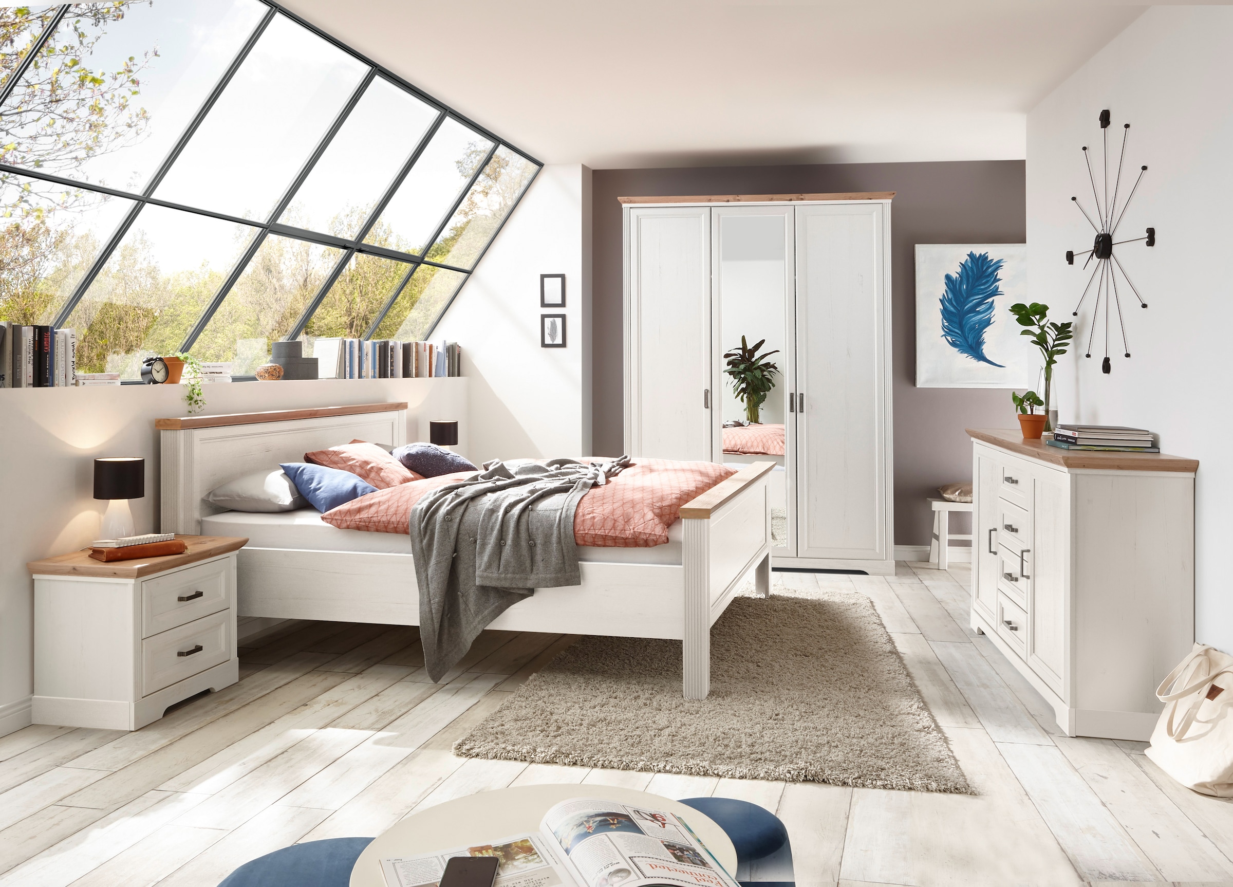 Schlafkontor Kombikommode »Jasmin II«, im Landhausstil