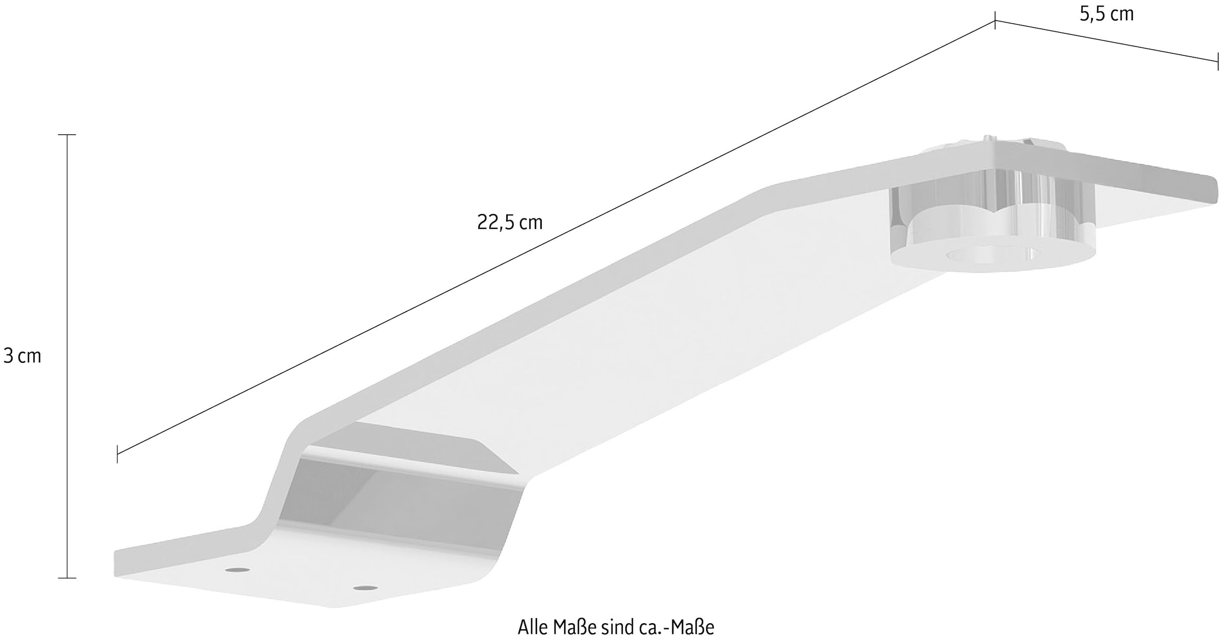 WIEMANN Aufbauleuchte, auf Effizienzklasse A+ Set), Raten (2er bestellen