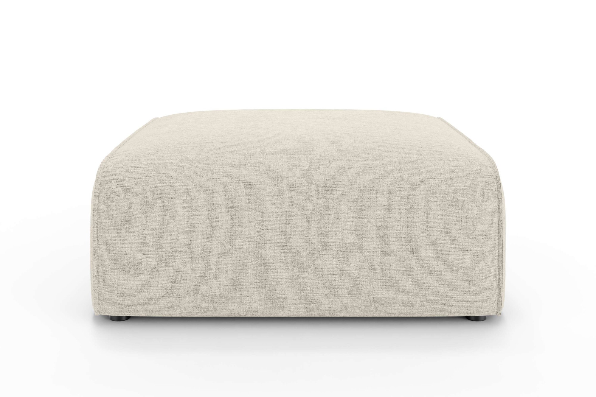 RAUM.ID Polsterhocker »Merid Sitzhocker, Maße B/T/H: 97/97/43 cm« als Modul oder separat verwendbar, für individuelle Zusammenstellung