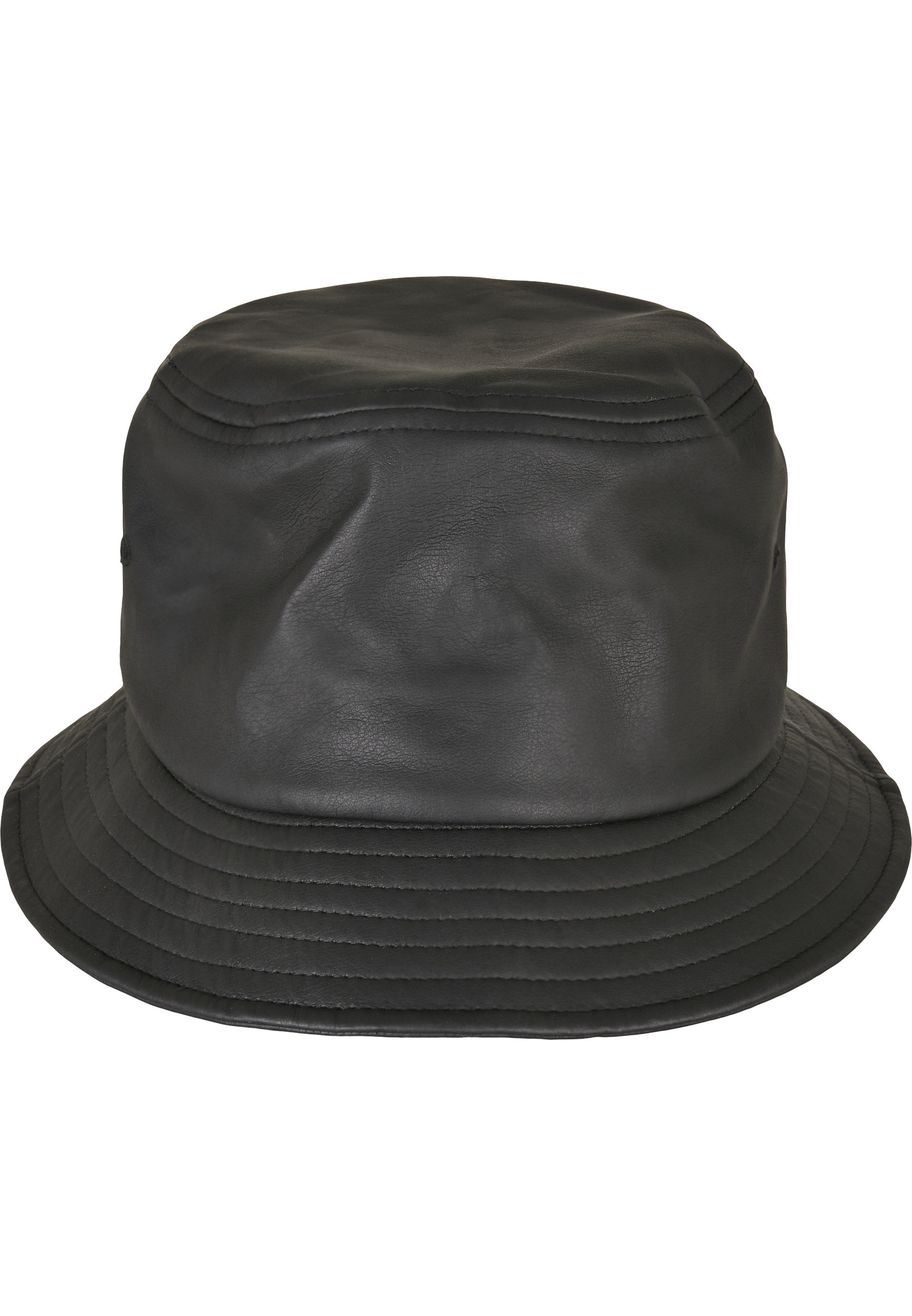 Flexfit Fischerhut »Flexfit Bucket Hat Imitation Leather Bucket Hat«