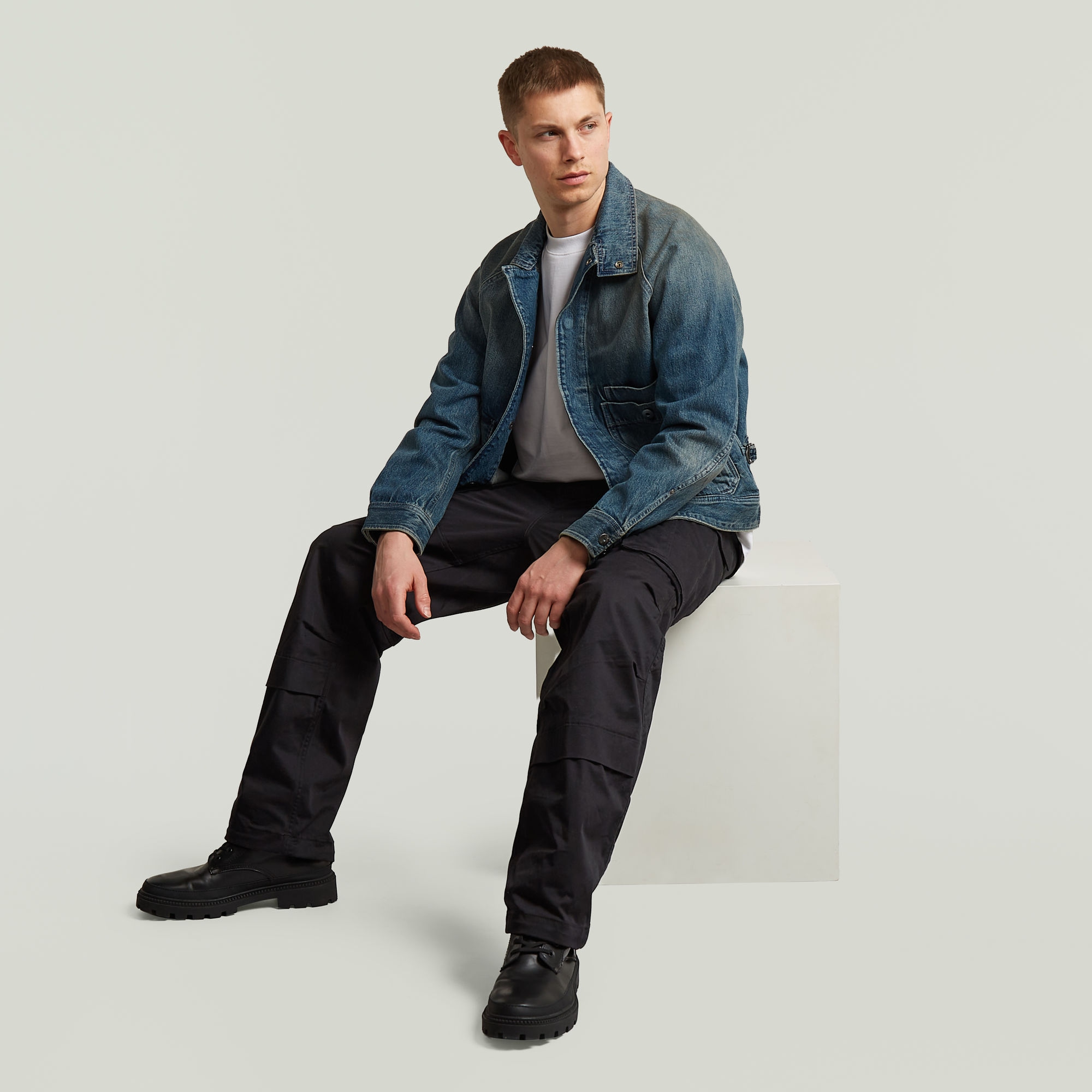 G-STAR Cargohose »Rovic 3D Relaxed«  Low Waist, Baumwoll-Mix mit Stretch-Anteil