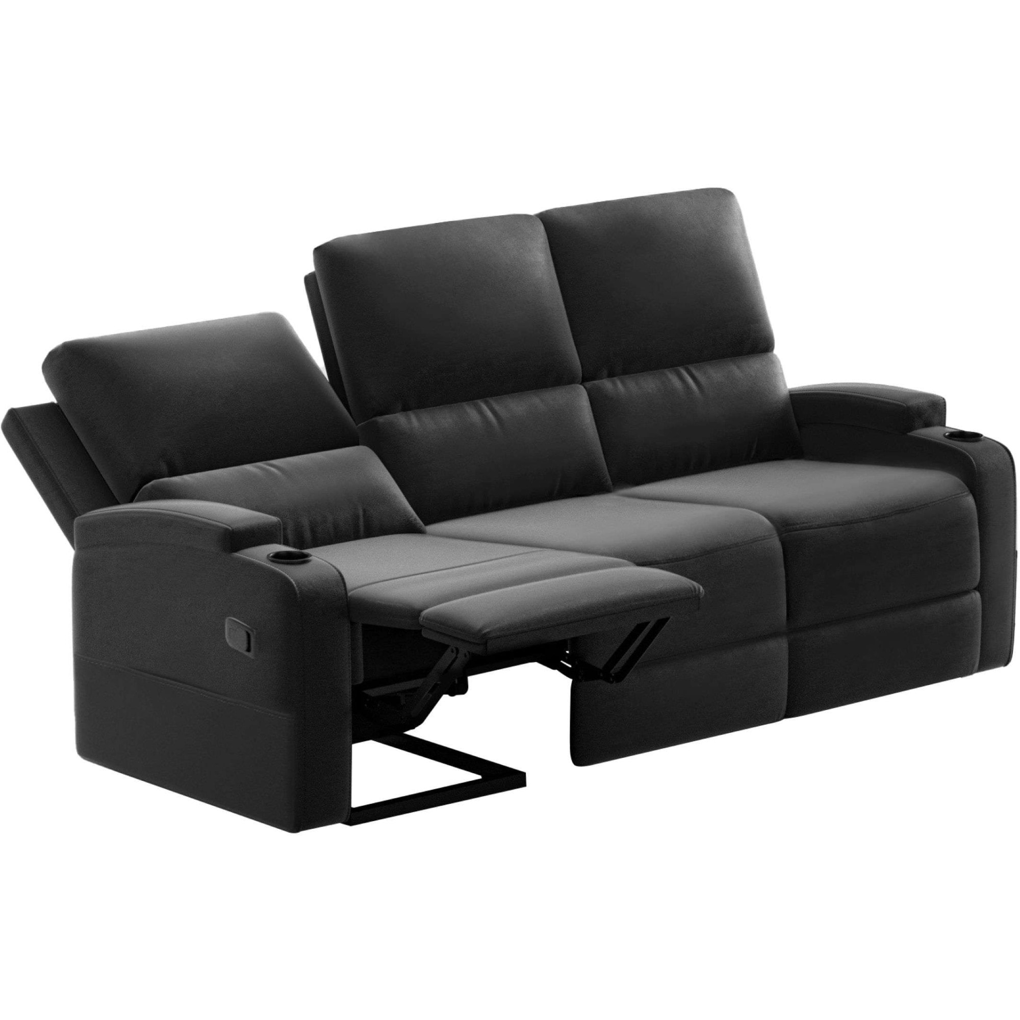 Home affaire 3-Sitzer »Napori«, Kinosofa mit 2 x Relaxfunktion und Getränkehalter