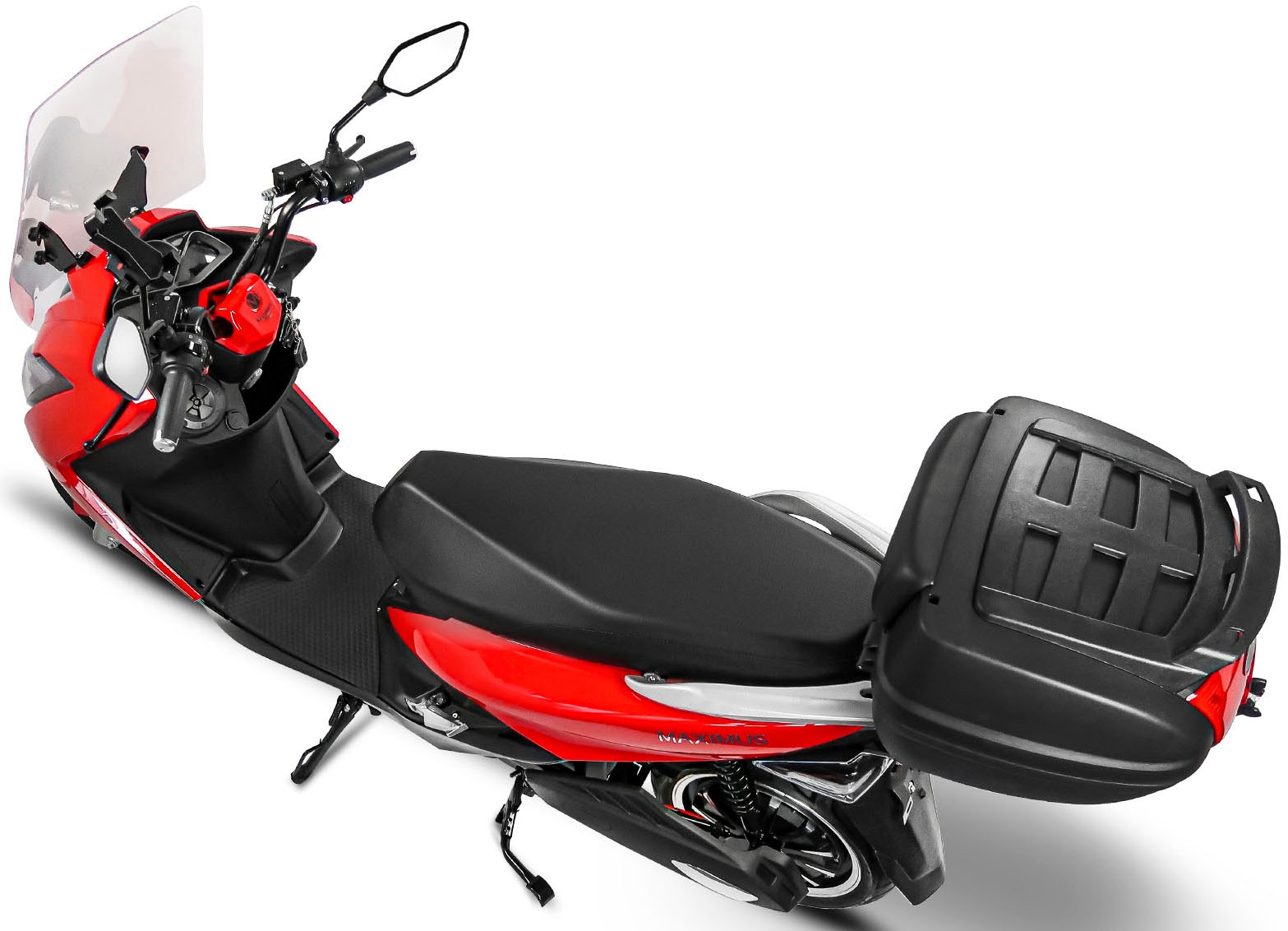Rolektro E-Motorroller »Maximus MX2-45, 2 Akkus«, bis zu 168 km Reichweite, mit integr. Alarmanlage
