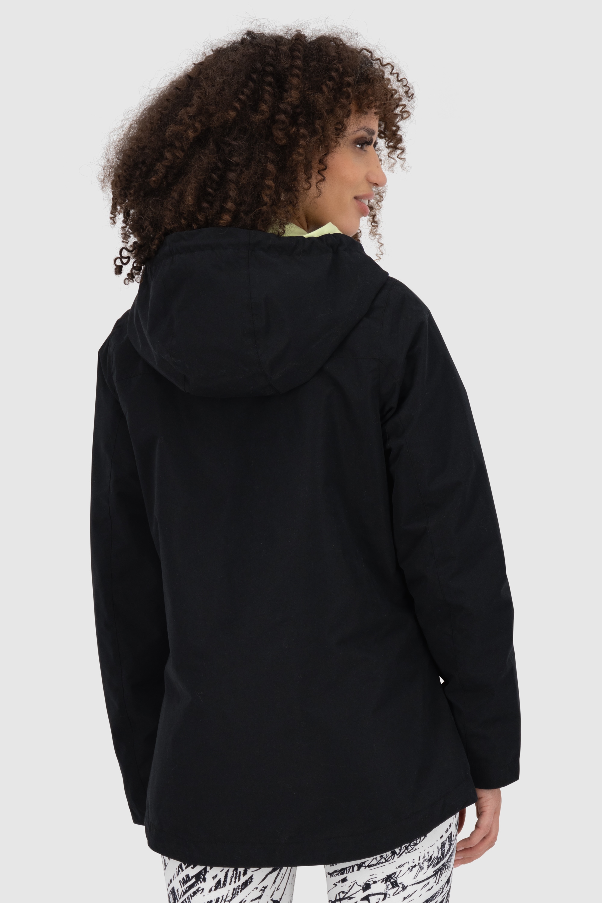 Alife & Kickin Outdoorjacke »LilouAKA« mit Kapuze leichte, taillierte Übergangsjacke mit verstellbarer Kapuze