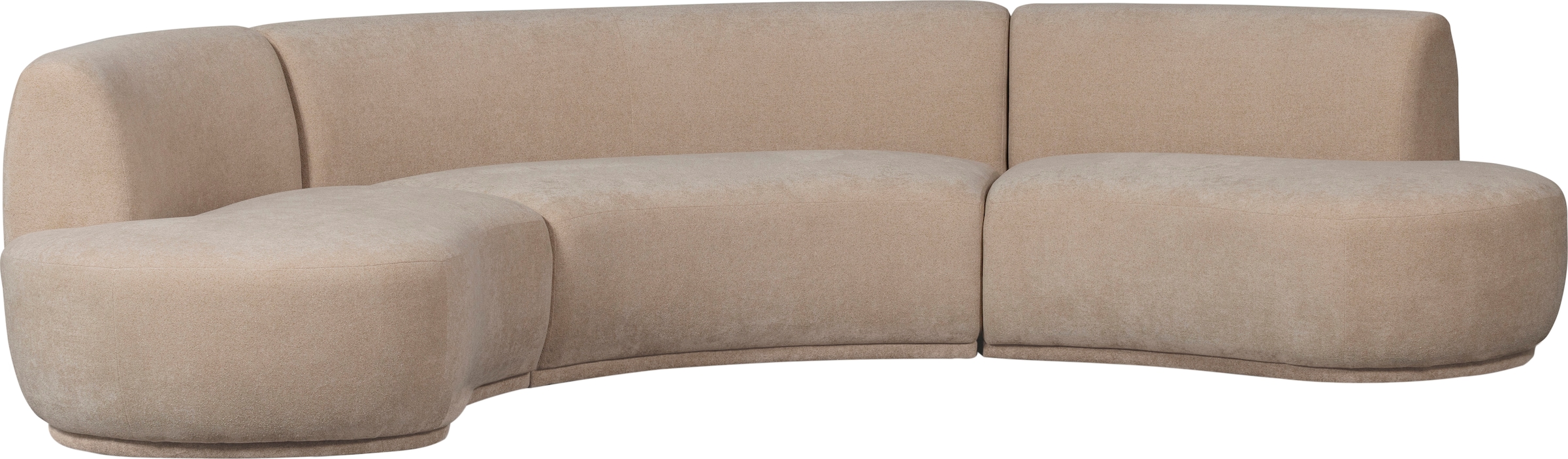 WOOOD Big-Sofa »Batavier Halbrundes Sofa«, Halbrundes Sofa günstig online kaufen