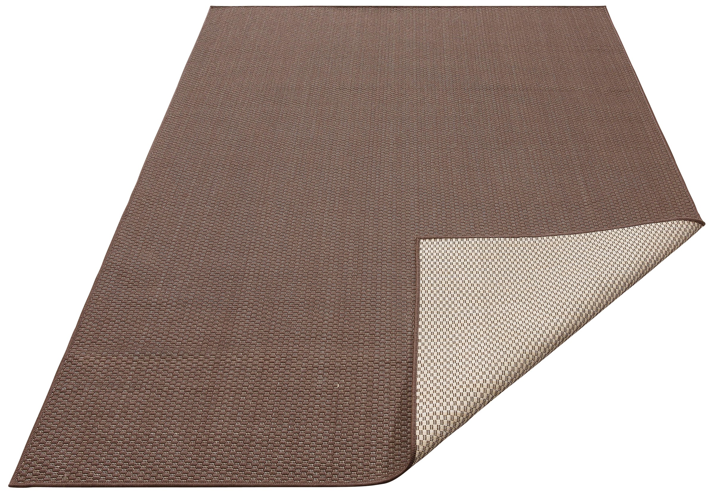 my home Teppich »Rhodos, In-und Outdoor geeignet« rechteckig 3 mm Höhe Sisa günstig online kaufen