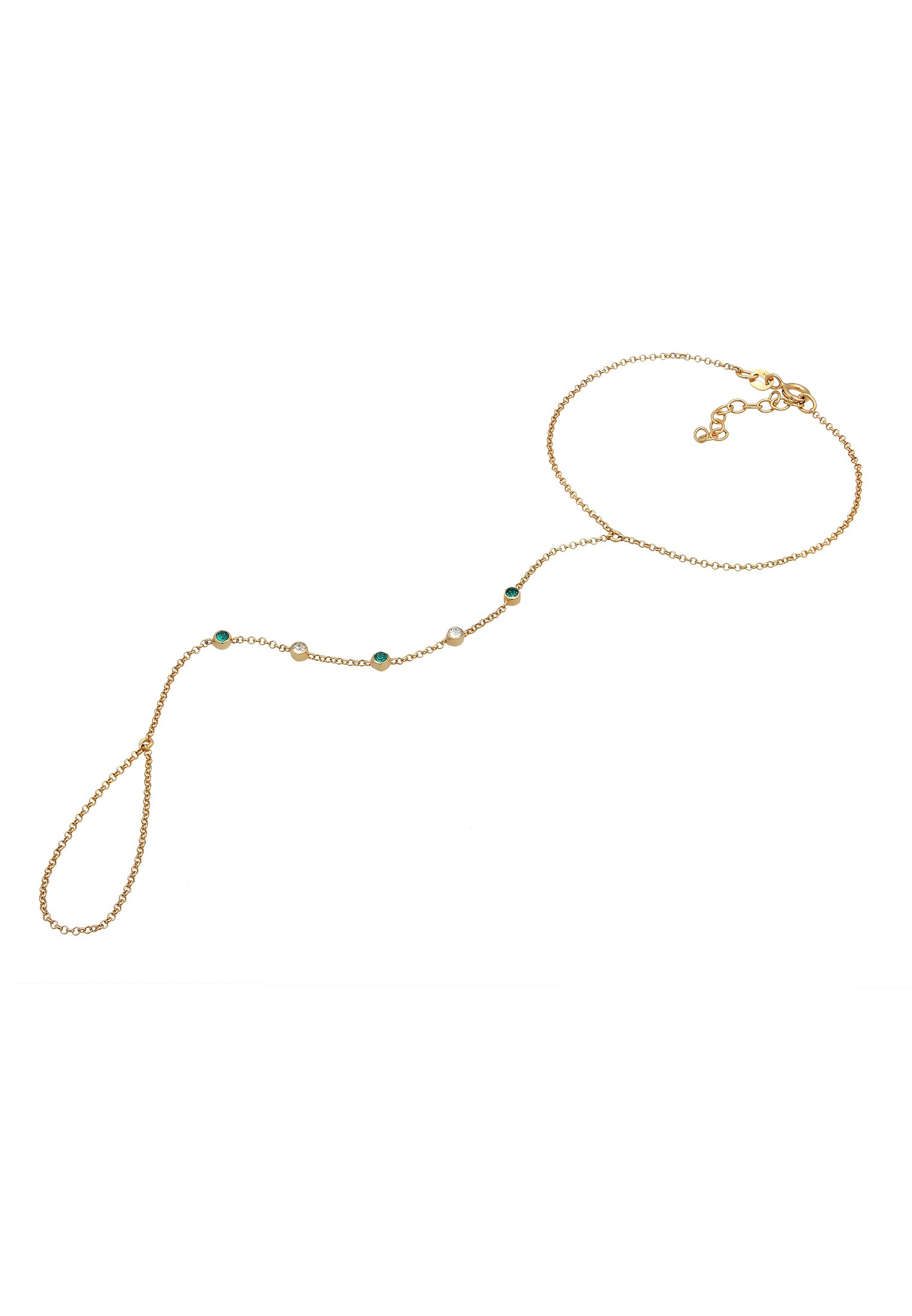 Elli Armkette »Hand Chain Handkette Armband 925 Silber«
