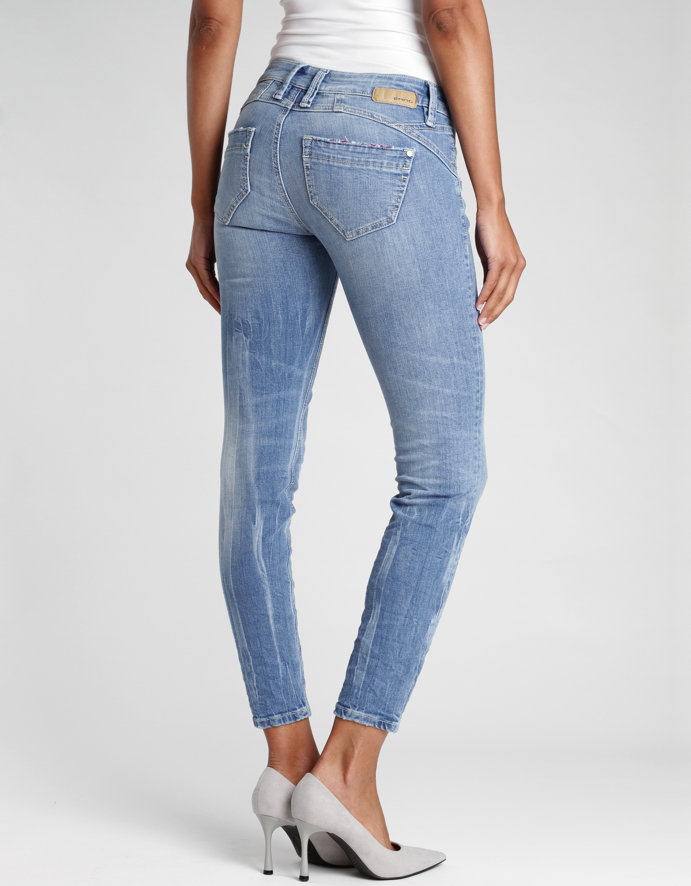 GANG Skinny-fit-Jeans »GANG Jeans Skinny fit 94NENA CROPPED«