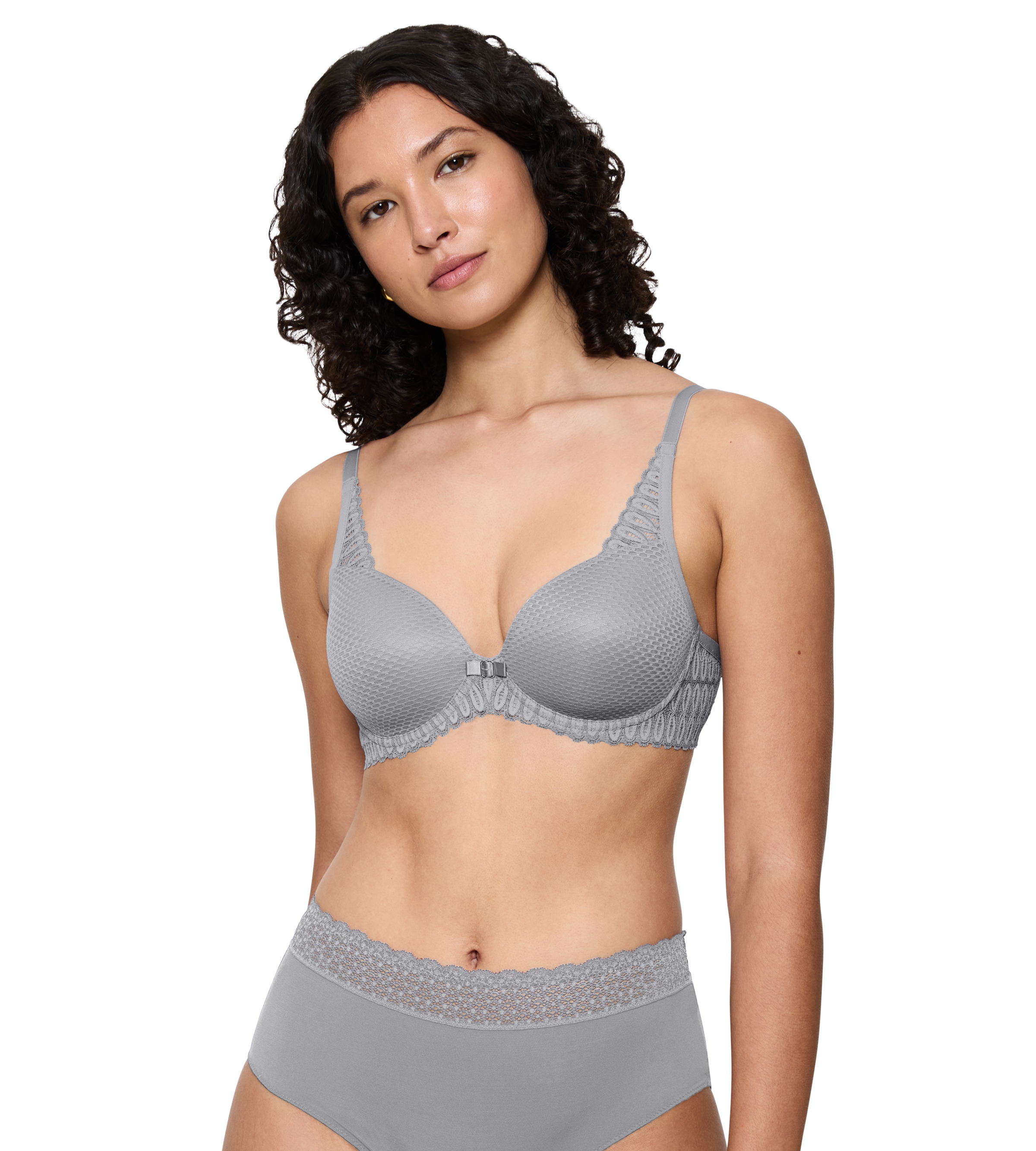 Triumph Bügel-BH »Aura Spotlight T«, moderne Spitze, weich, elastisch, leicht gepolstert, Spacer-Cups