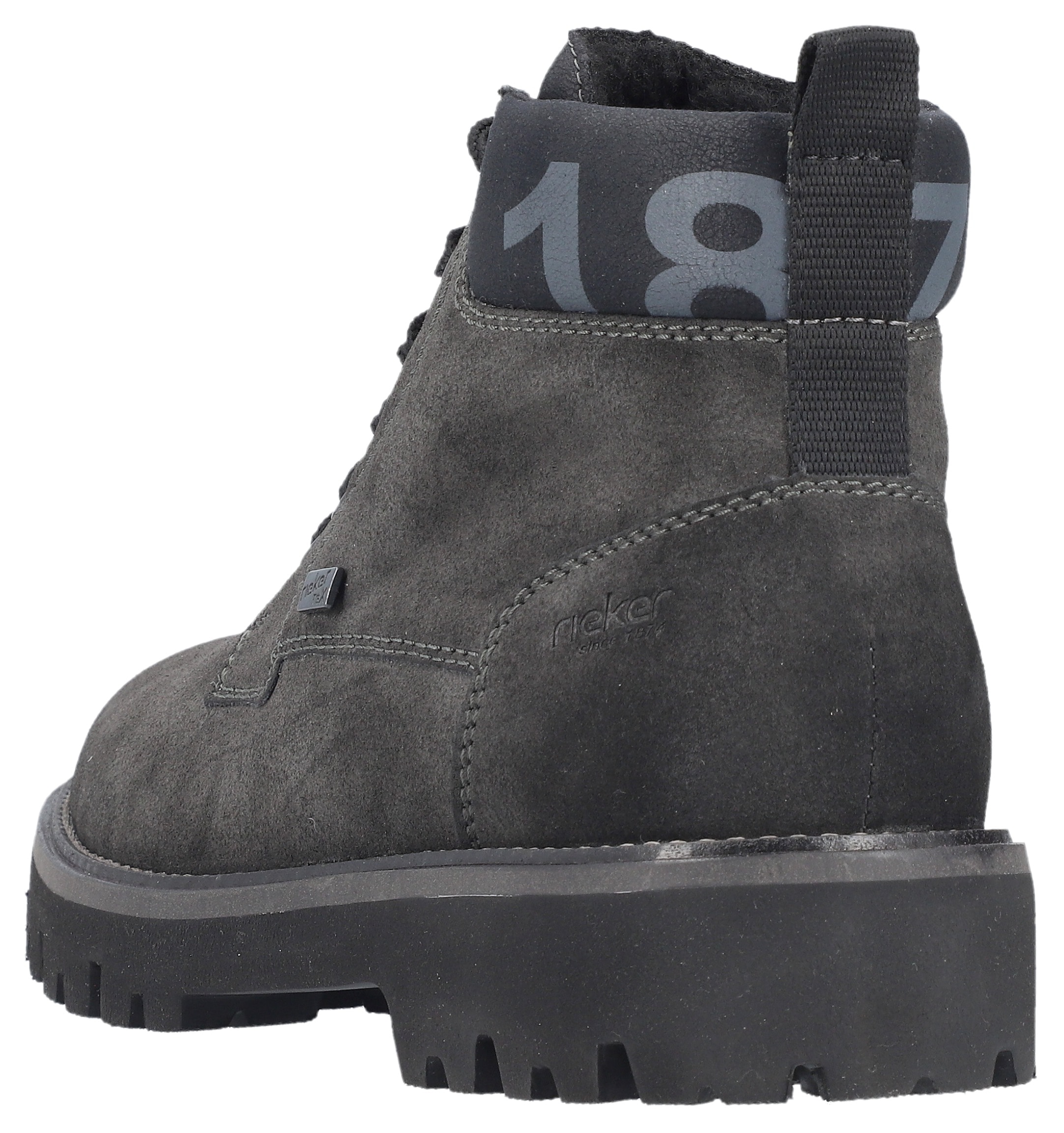 Rieker Winterstiefelette, Winterboots, Outdoorstiefelette mit TEX und Innenreißverschluss