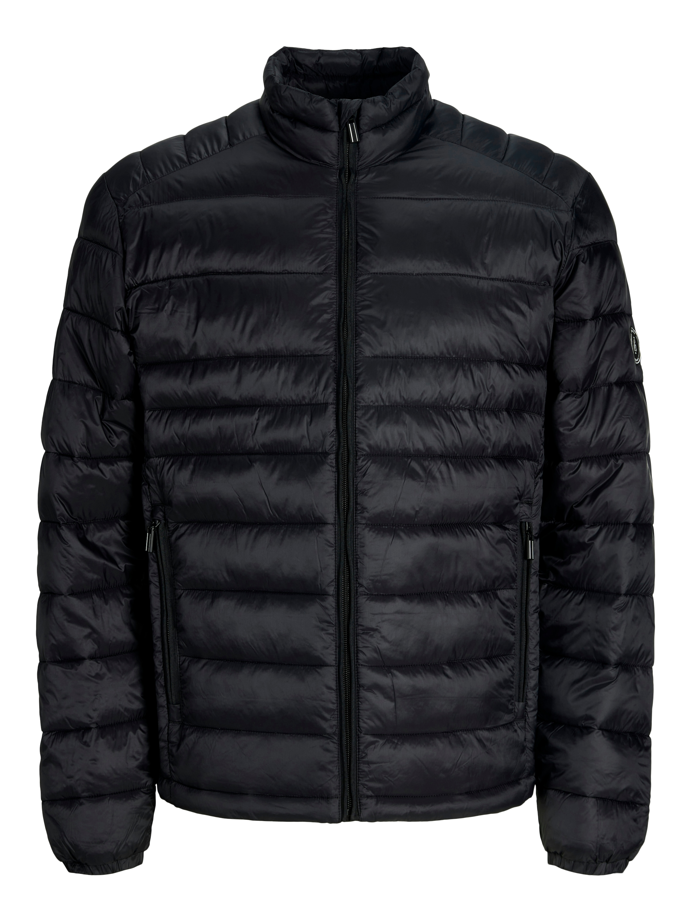 Jack & Jones Steppjacke »JJEKINGSLEY LIGHT PUFFER COLLAR NOOS« Kunstfaser, mit Stehkragen