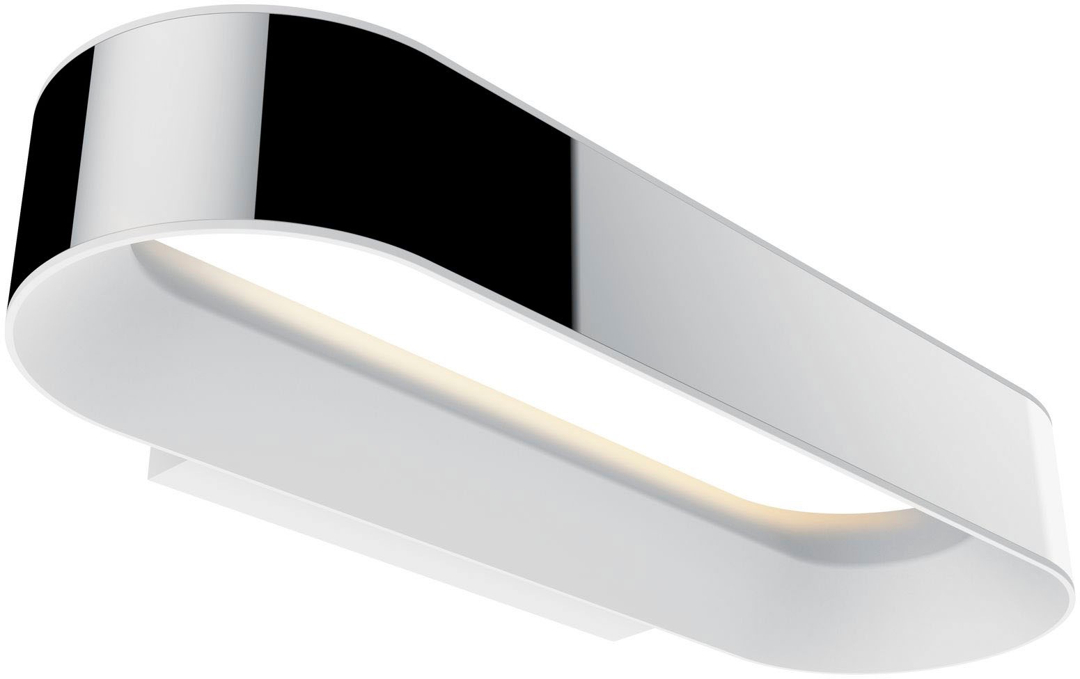 Paulmann LED Wandleuchte »LED Wandleuchte Agena IP44 20W Chrom/Weiß matt di günstig online kaufen