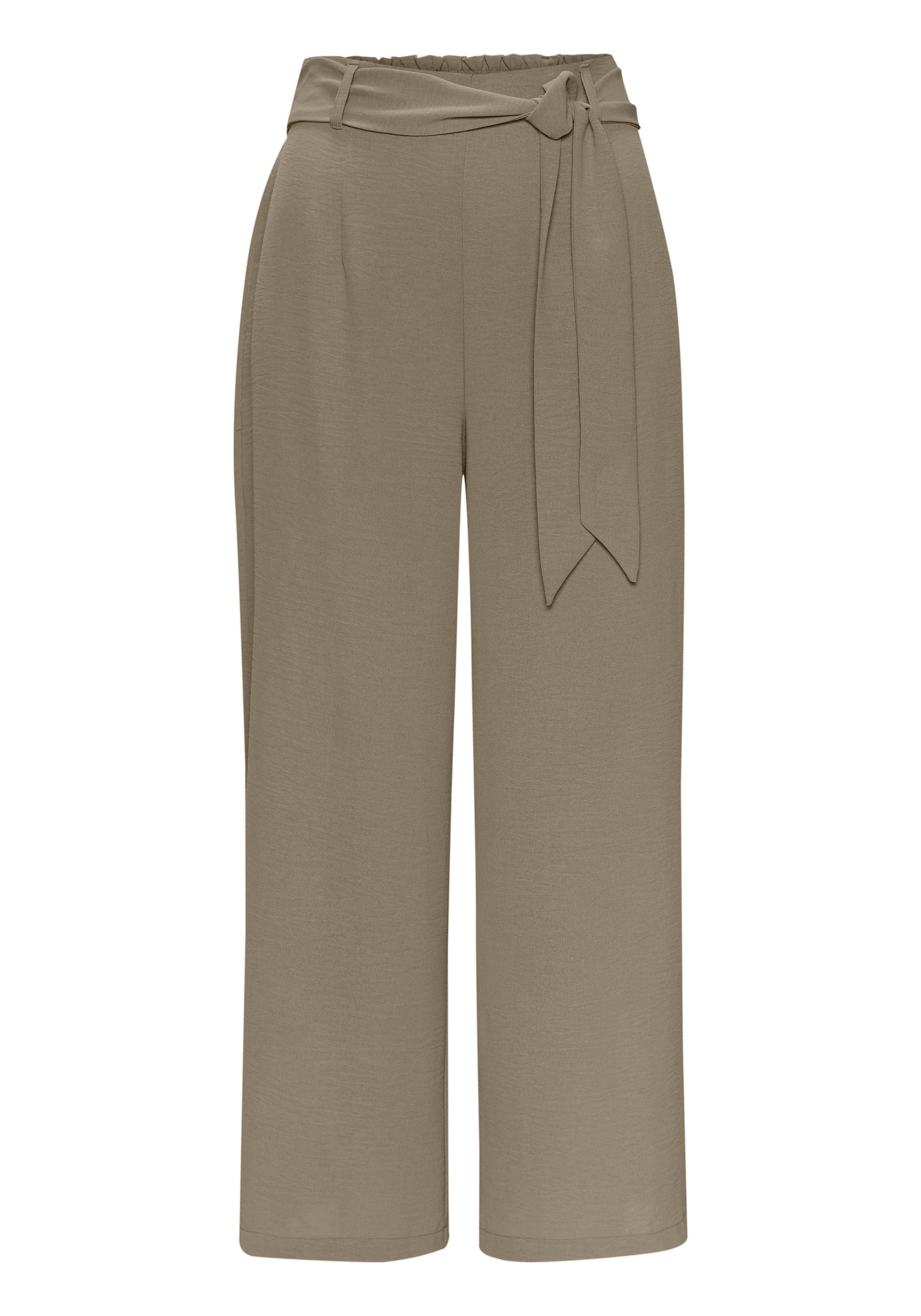Vivance Schlupfhose, (mit Gürtel), mit elastischem Bund, Sommerhose, Basic
