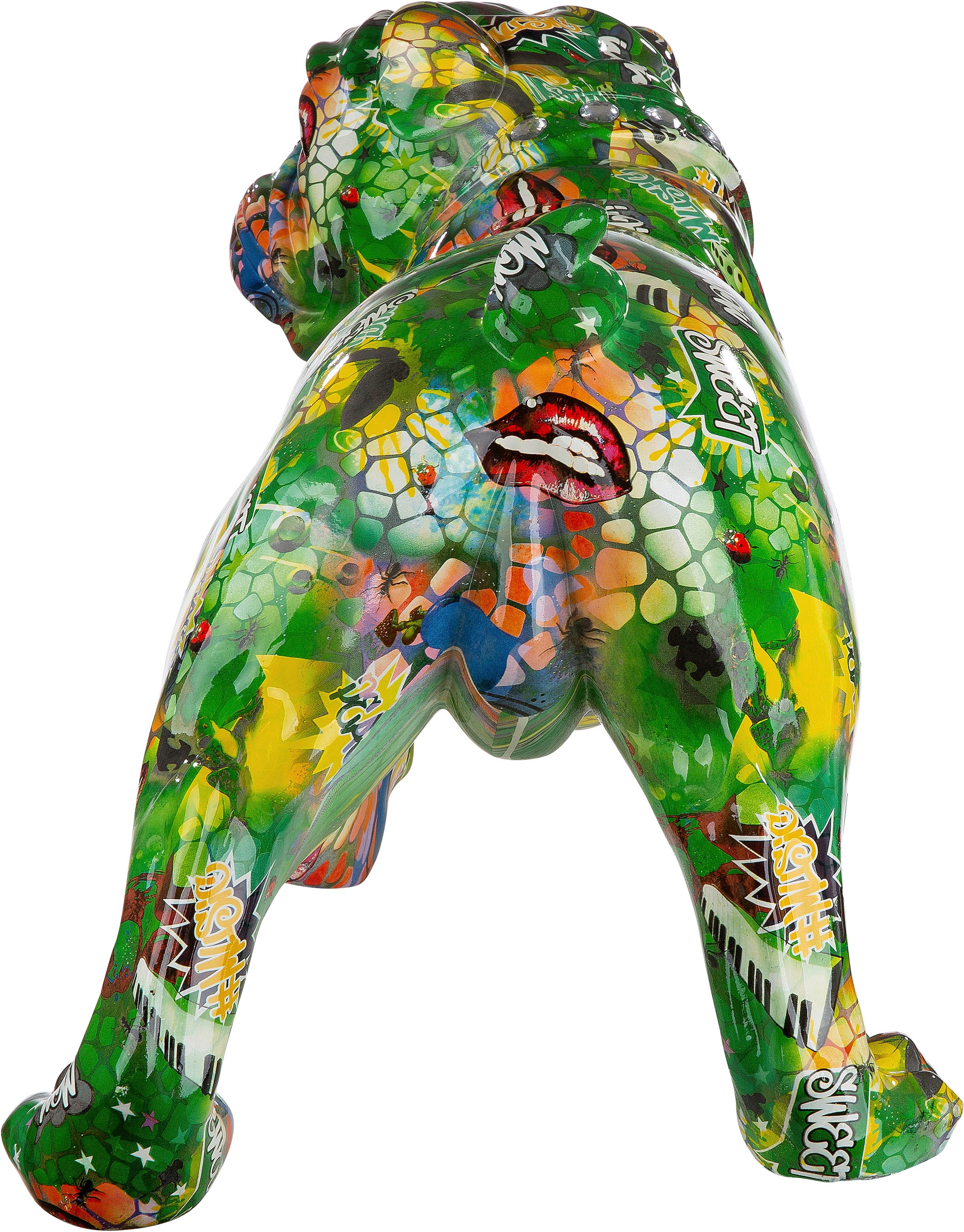 Casablanca by Gilde Tierfigur »XL Bulldogge Street Art«, Graffiti-Design