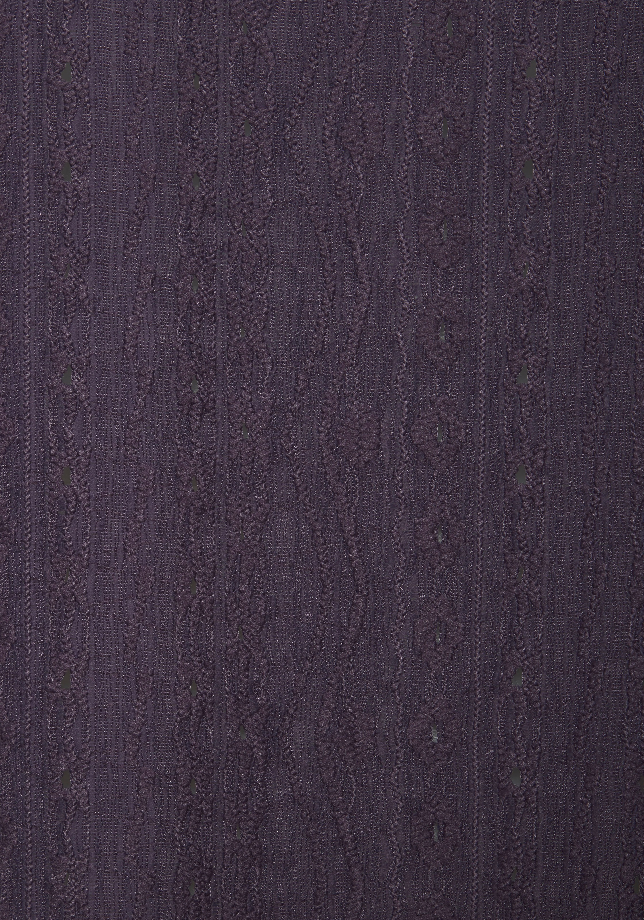 Vivance Kurzarmshirt »mit modischem Jacquard-Muster«, aus pflegeleichter Qualität