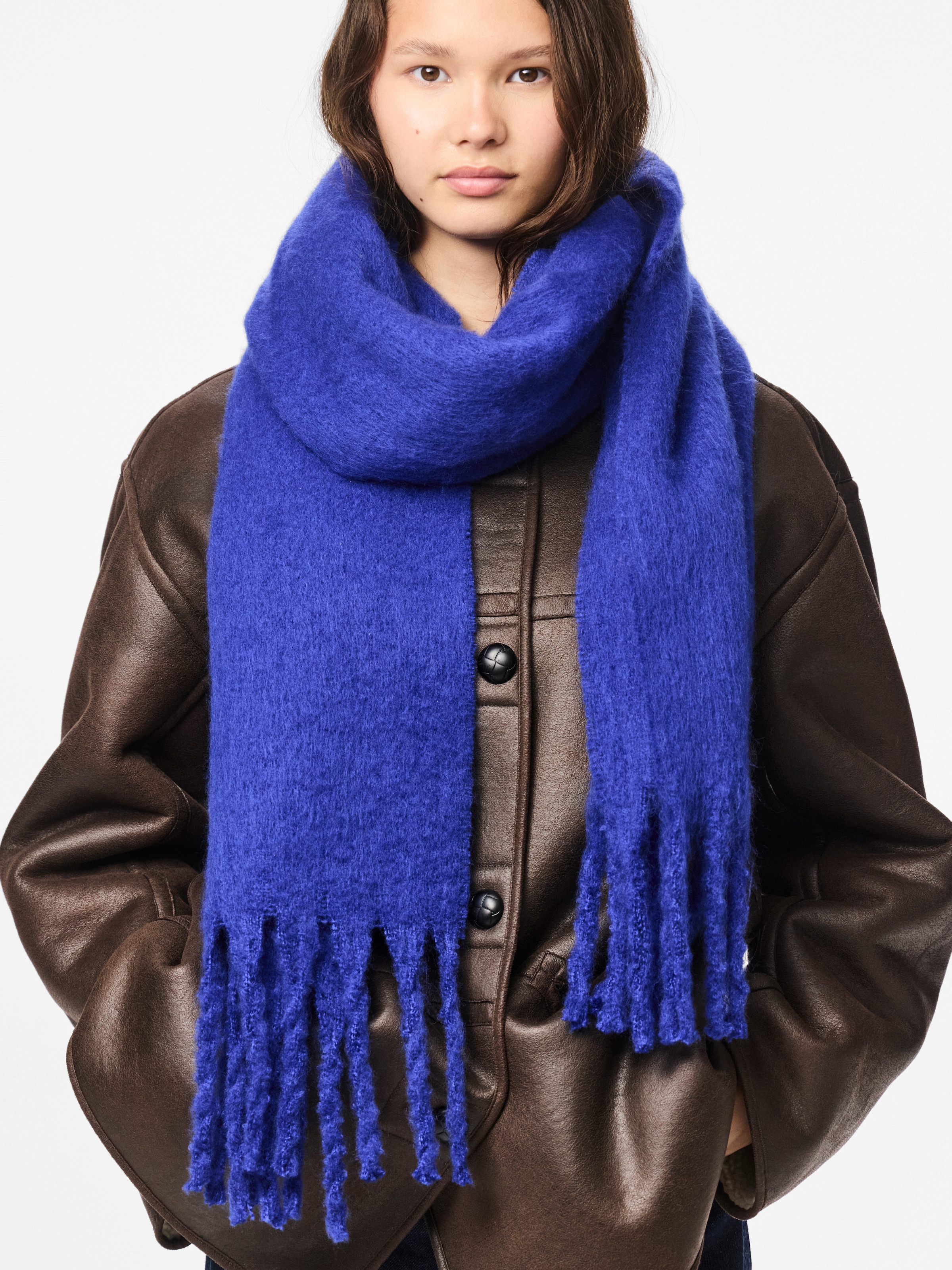 pieces Schal »PCNIKITA LONG SCARF NOOS BC« Kunstfaser