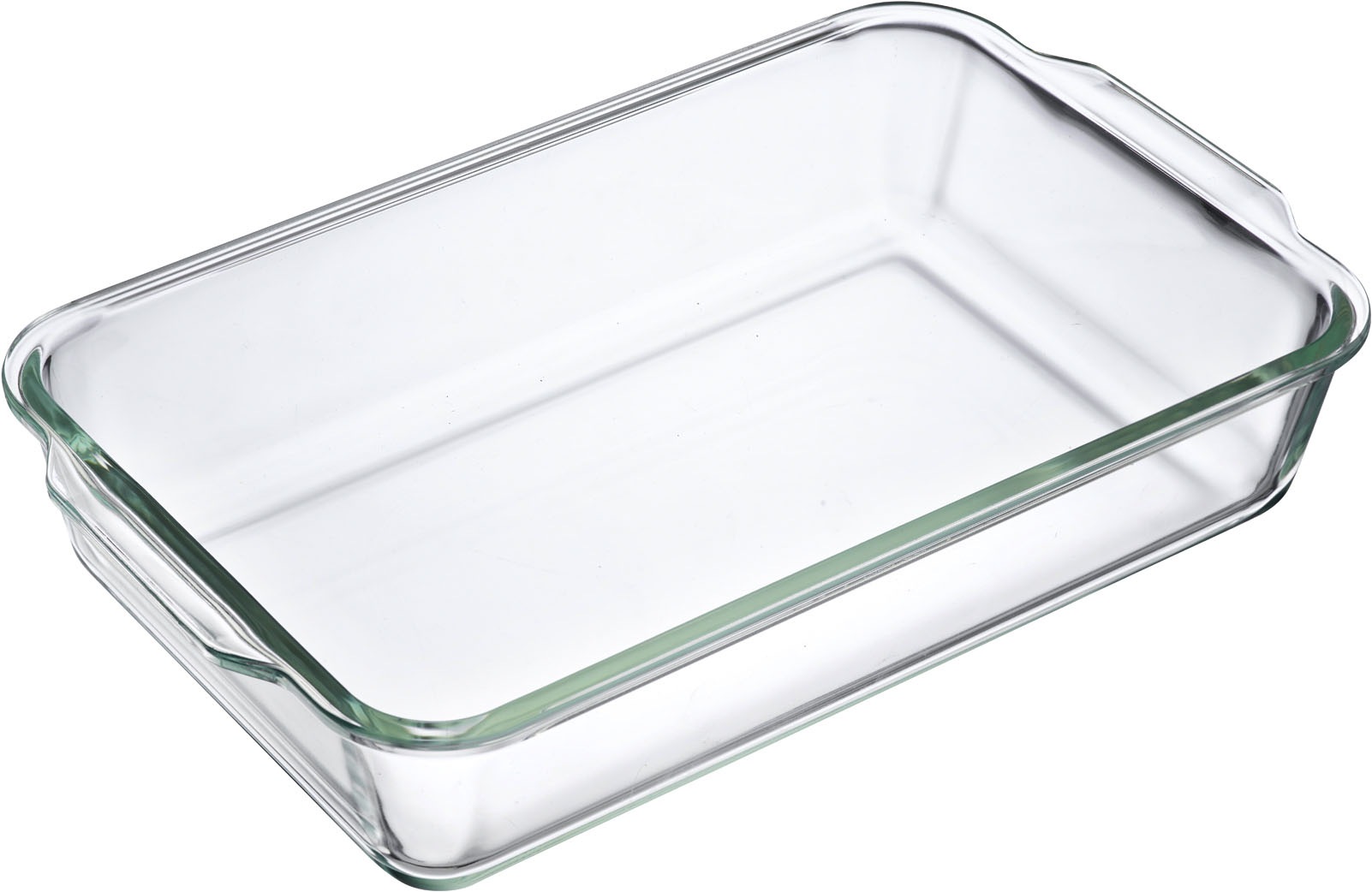 WESTMARK Auflaufform »Glas-Auflaufform, Füllvolumen 2.200 ml«, Borosilikatglas, (1 St.), luftdicht verschließbar, mikrowellen- und ofenfest (ohne Deckel)