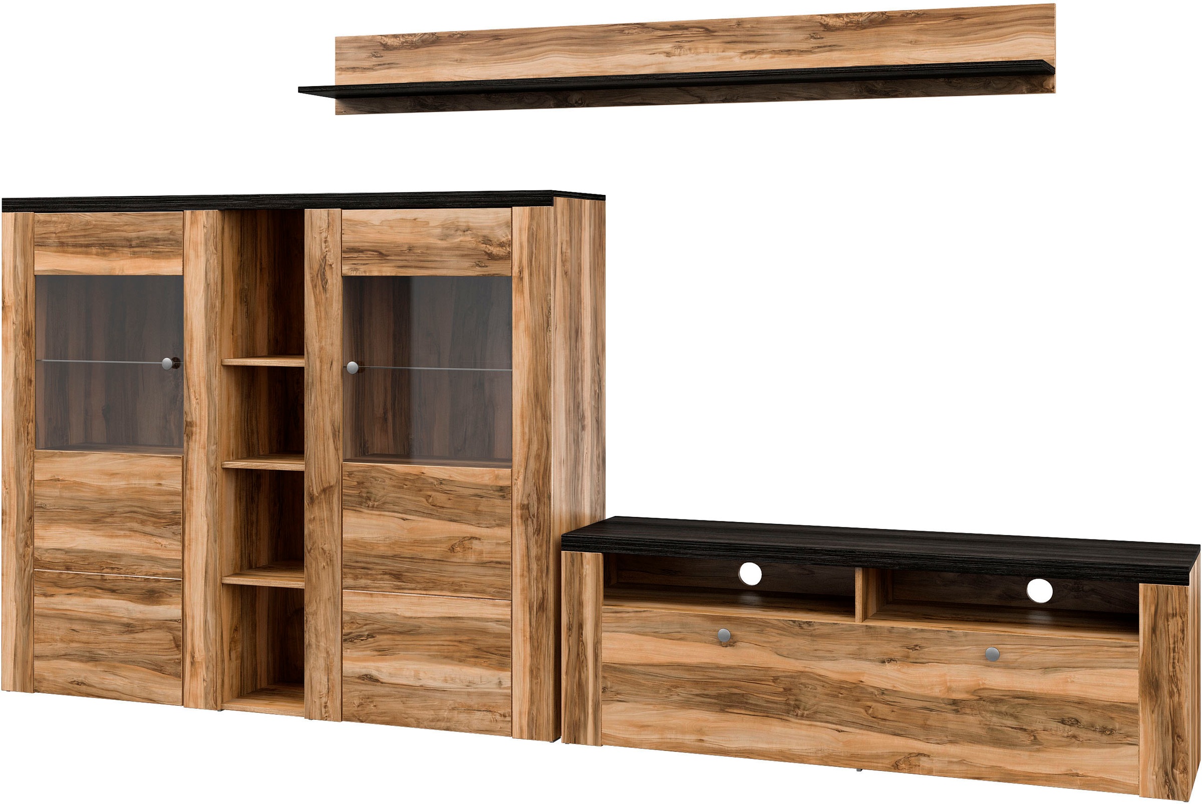 Home affaire Wohnwand »Larona, Wohnwand, Set 3 teilig,«, (3 St.), Wohnzimme günstig online kaufen