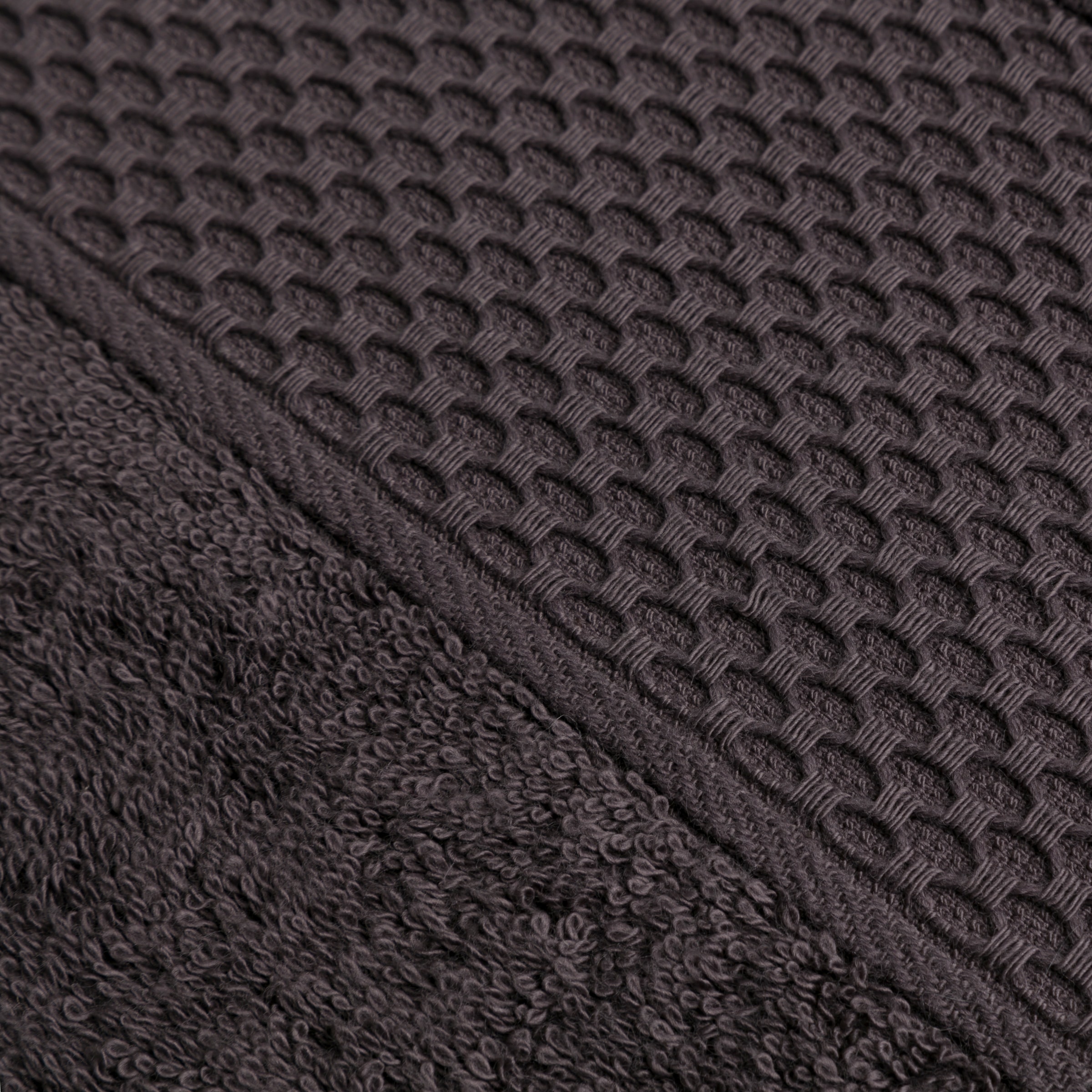 Möve Handtuch »Pure Luxury«, (1 St.), Handtuch mit Mesh-Bordüre, 100% Ägyptischer Baumwolle
