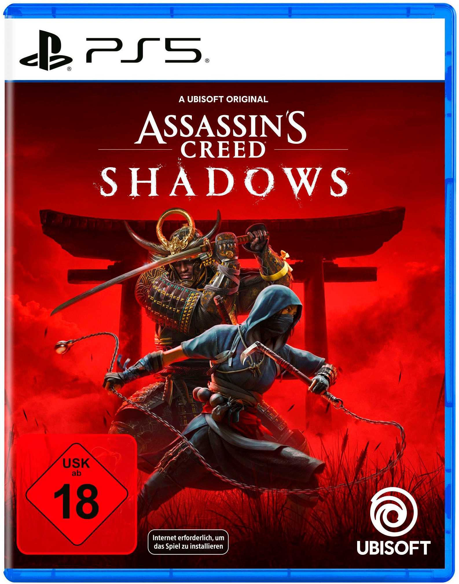 PlayStation 5 Konsolen-Set »PS5 Disk Edition (Slim) + Assassin's Creed Shadows« 1.000 GB 1 TB