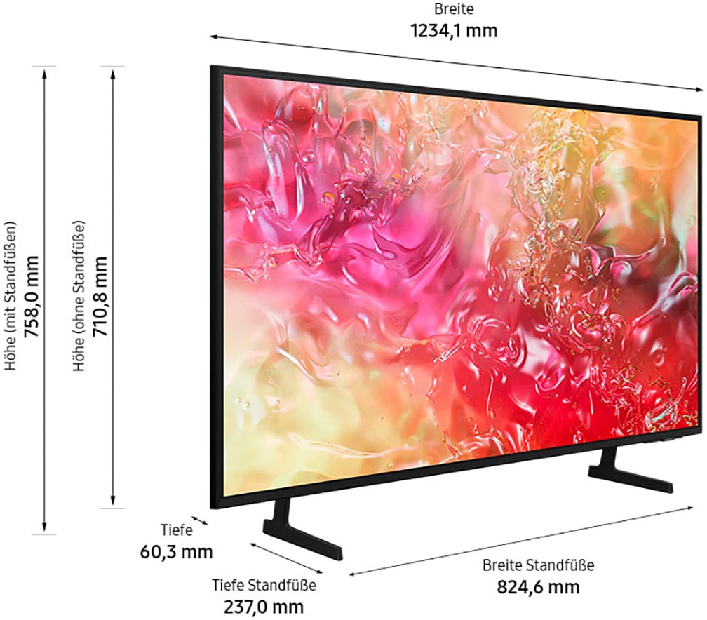 Samsung LED-Fernseher »GU55DU7179U«, 4K Ultra HD, Smart-TV