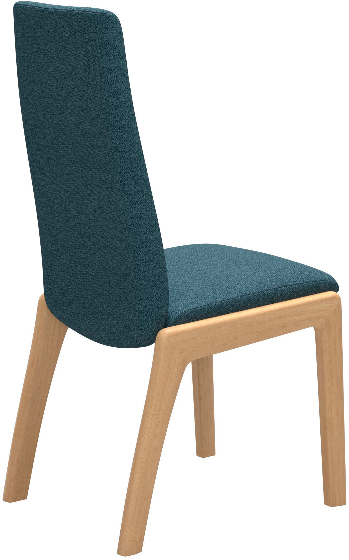 Stressless® Polsterstuhl »Laurel«, ROHLEDER Stoff Q2 FARON, High Back, Größe M, mit abgerundeten Beinen in Eiche natur