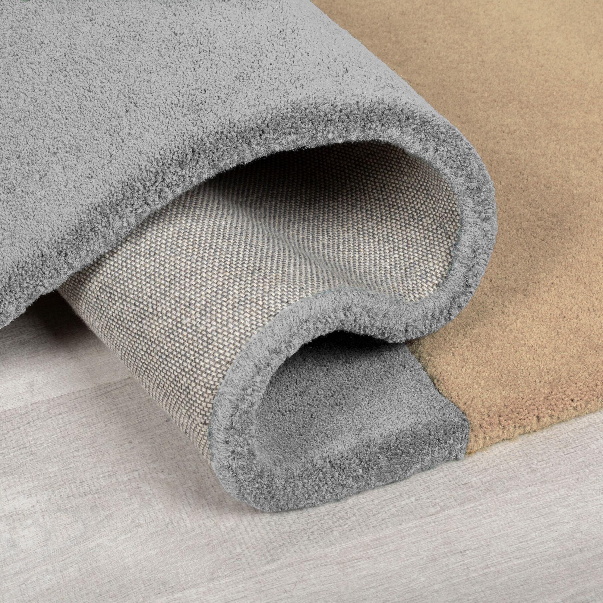 FLAIR RUGS Wollteppich »Lozenge«, rechteckig, 10 mm Höhe, Kurzflor, Retro Muster