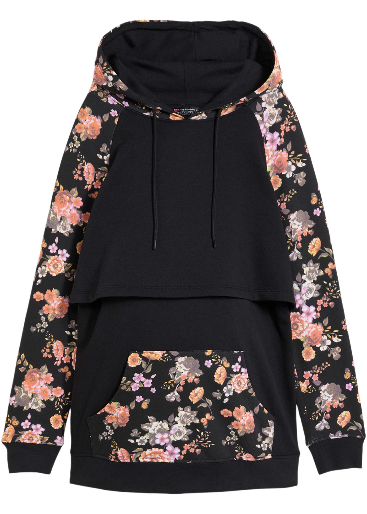 bonprix Umstandssweatshirt , 2-in-1 Umstands-und Still-Sweatshirt
