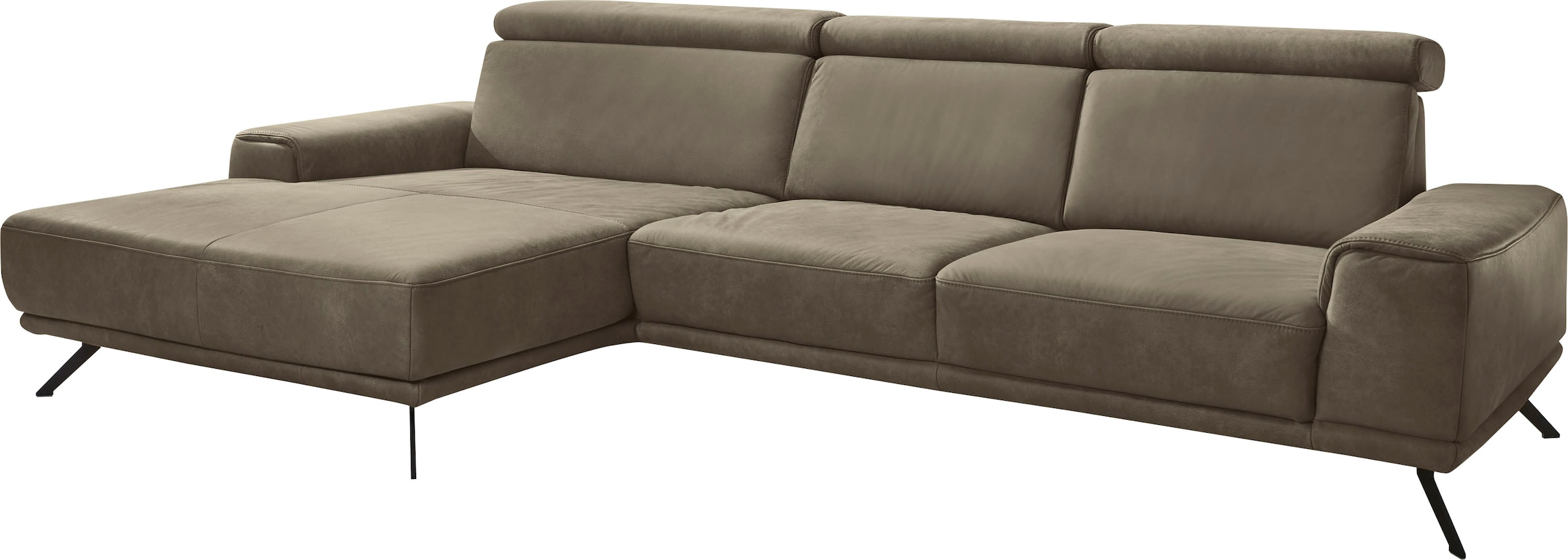 Die PlanBar Ecksofa "PN-EM22041 L-Form", wahlweise motorisches Canape oder günstig online kaufen