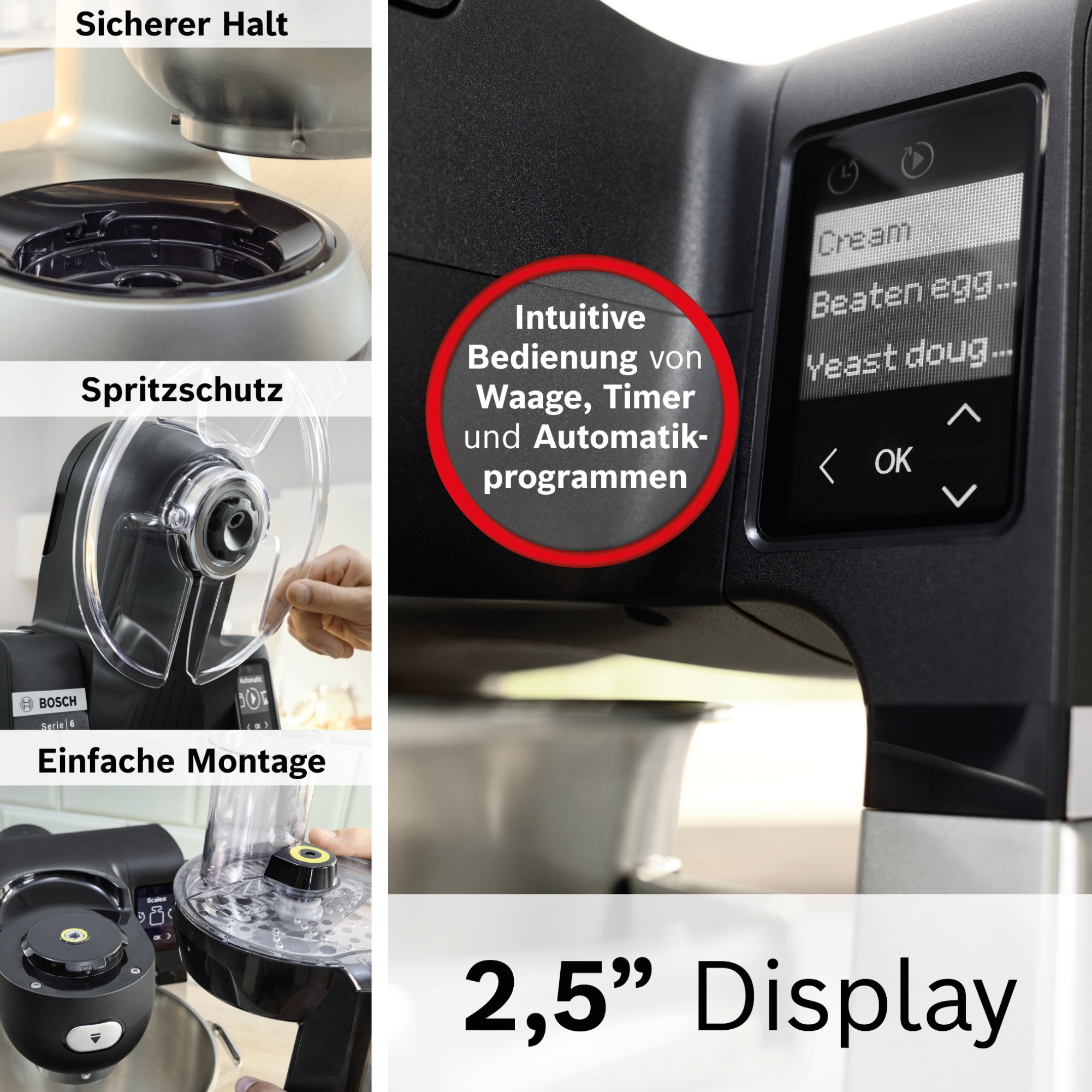 BOSCH Küchenmaschine »MUMS6ZS19D«