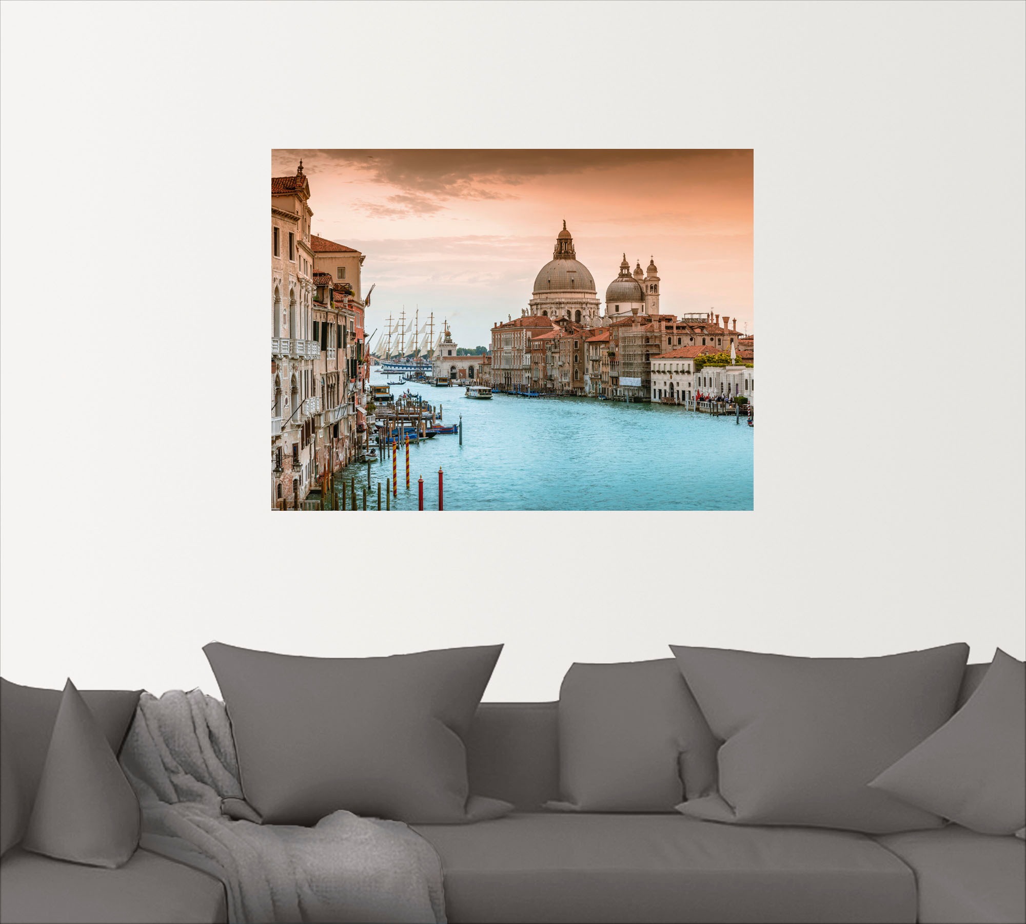 Artland Wandbild »Venedig Canal Grande I«, Italien, (1 St.), als Alubild, Outdoorbild, Leinwandbild, Poster, Wandaufkleber