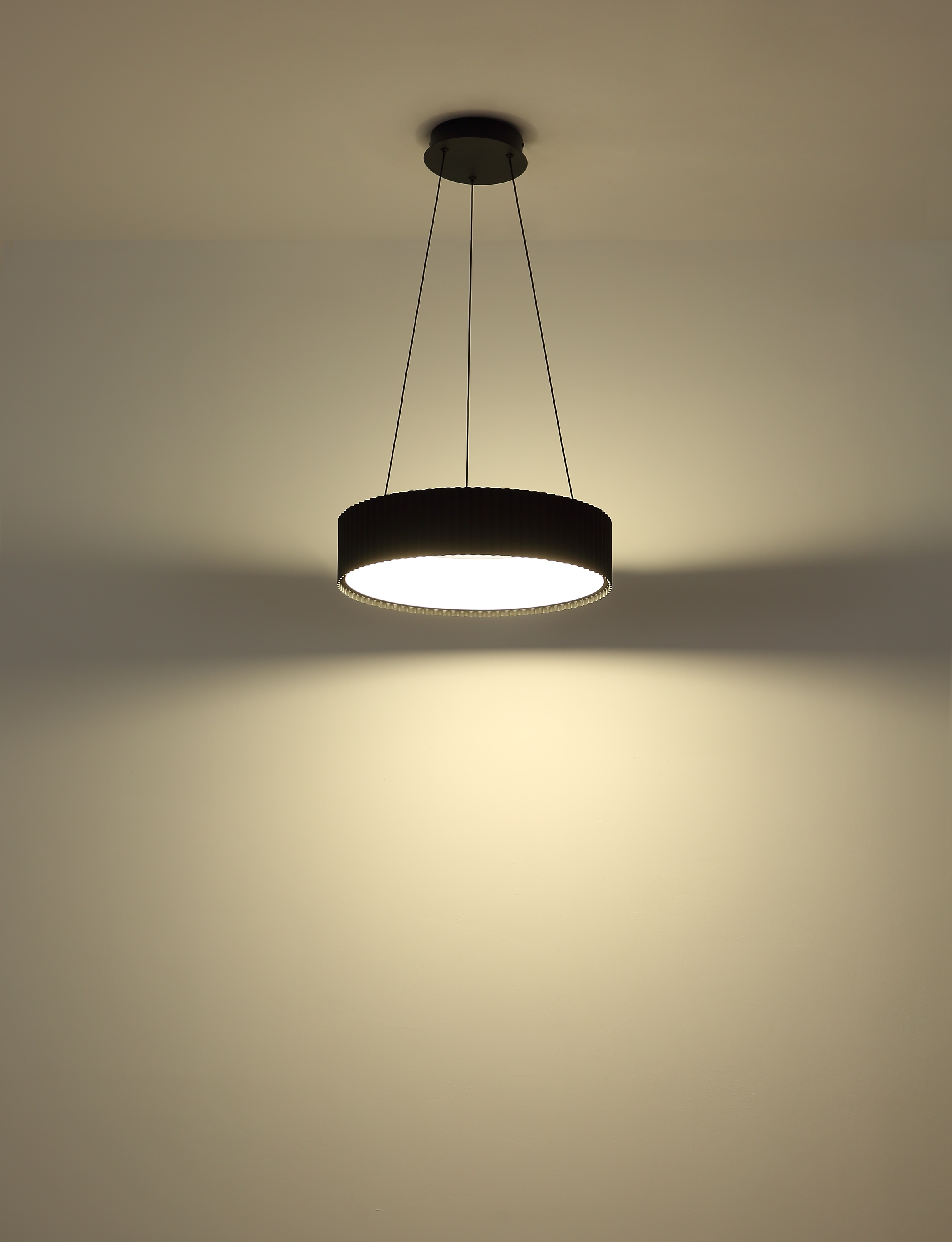 GLOBO LIGHTING Hängeleuchte »KEMP« LED-Modul 1 Stk. warmweiß - kaltweiß Hängelampe Esszimmer-Leuchte Esstischleuchte Wohnzimmer