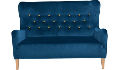 Max Winzer® 2-Sitzer »Melina«, im Retrolook, mit farbigen Zierknöpfen, Breite 149 cm kaufen