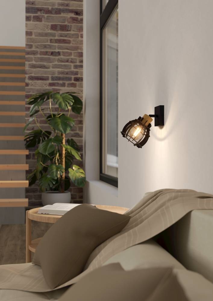 EGLO Wandlampe »STILLINGTON 1«, für Leucghtmittel 1 x E27