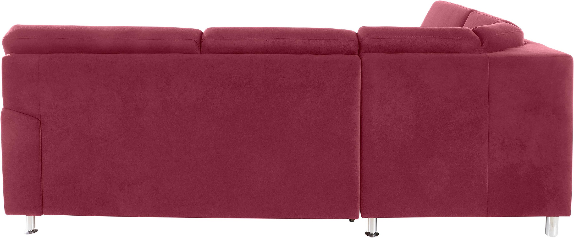 sit&more Ecksofa »Belfort L-Form«, wahlweise mit Vorziehsitz und Bettkasten