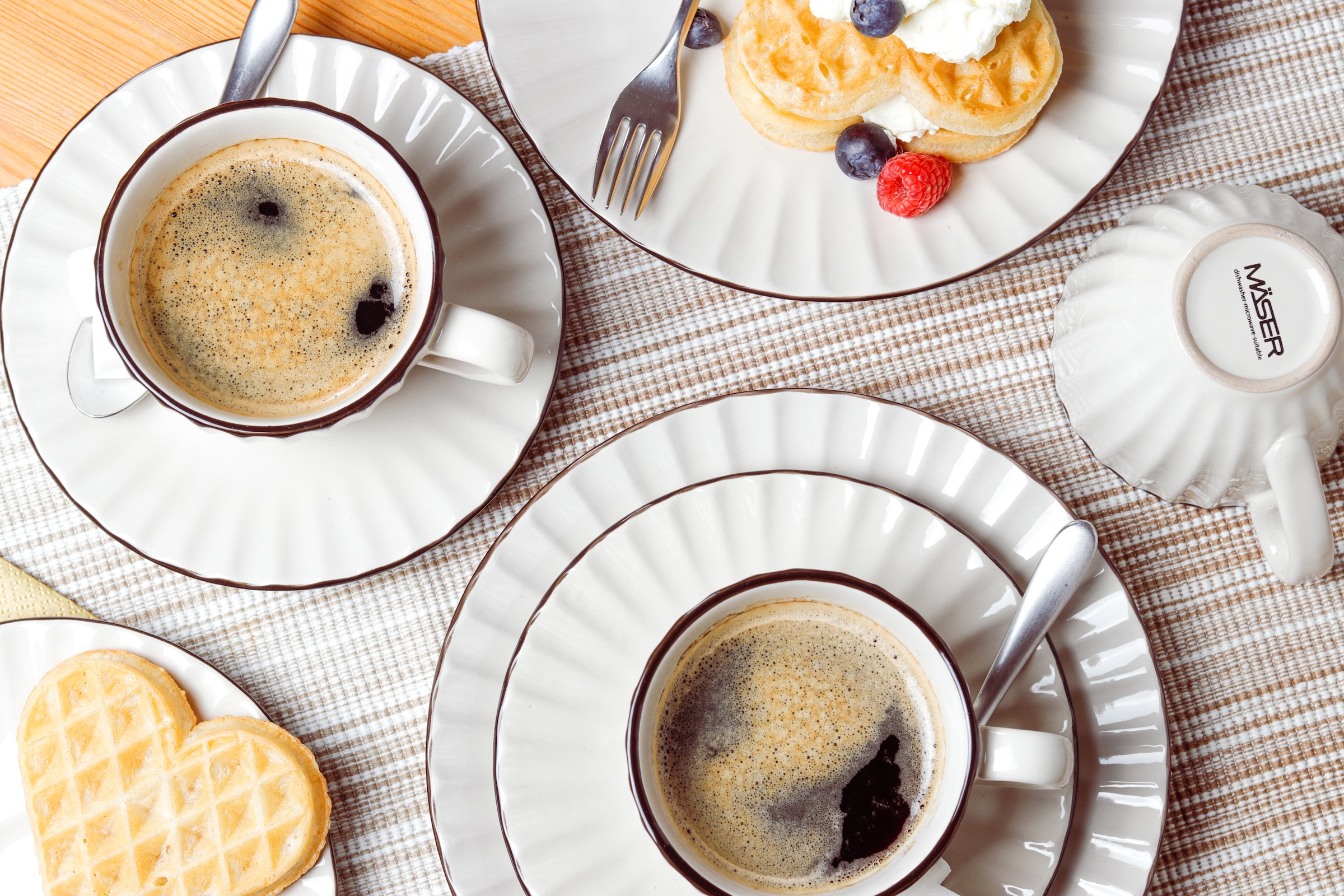 MÄSER Kaffeeservice »OSITA, Geschirr-Set, Steinzeug«