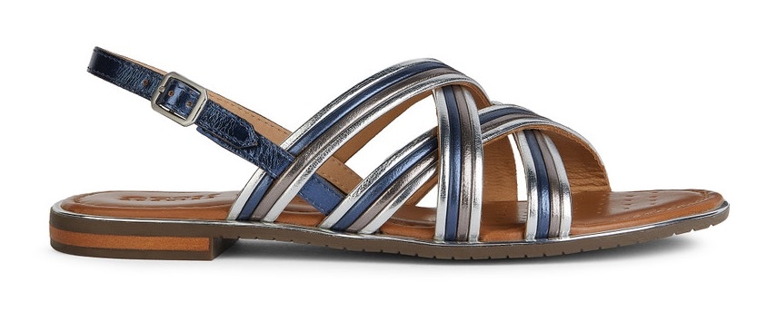 Geox Riemchensandale »D SOZY PLUS G«, Sommerschuh, Sandalette, Blockabsatz, mit verstellbarem Riemchen