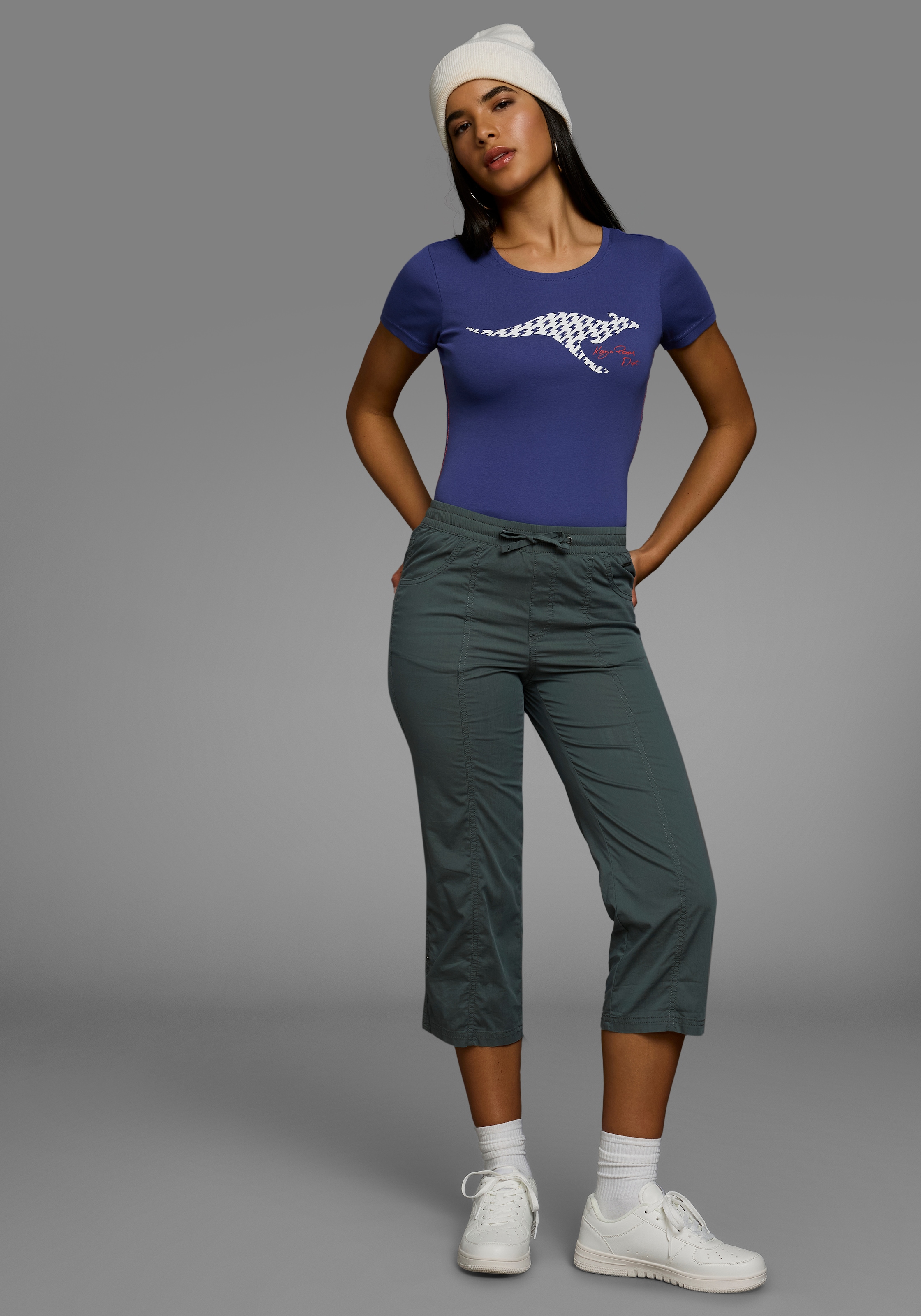 KangaROOS Kurzarmshirt Logo Print