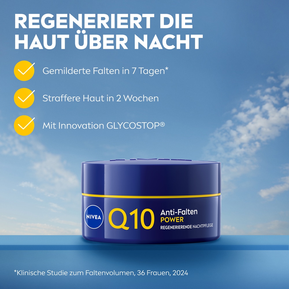 Nivea Nachtcreme »Q10 Anti-Falten Power Nachtpflege«